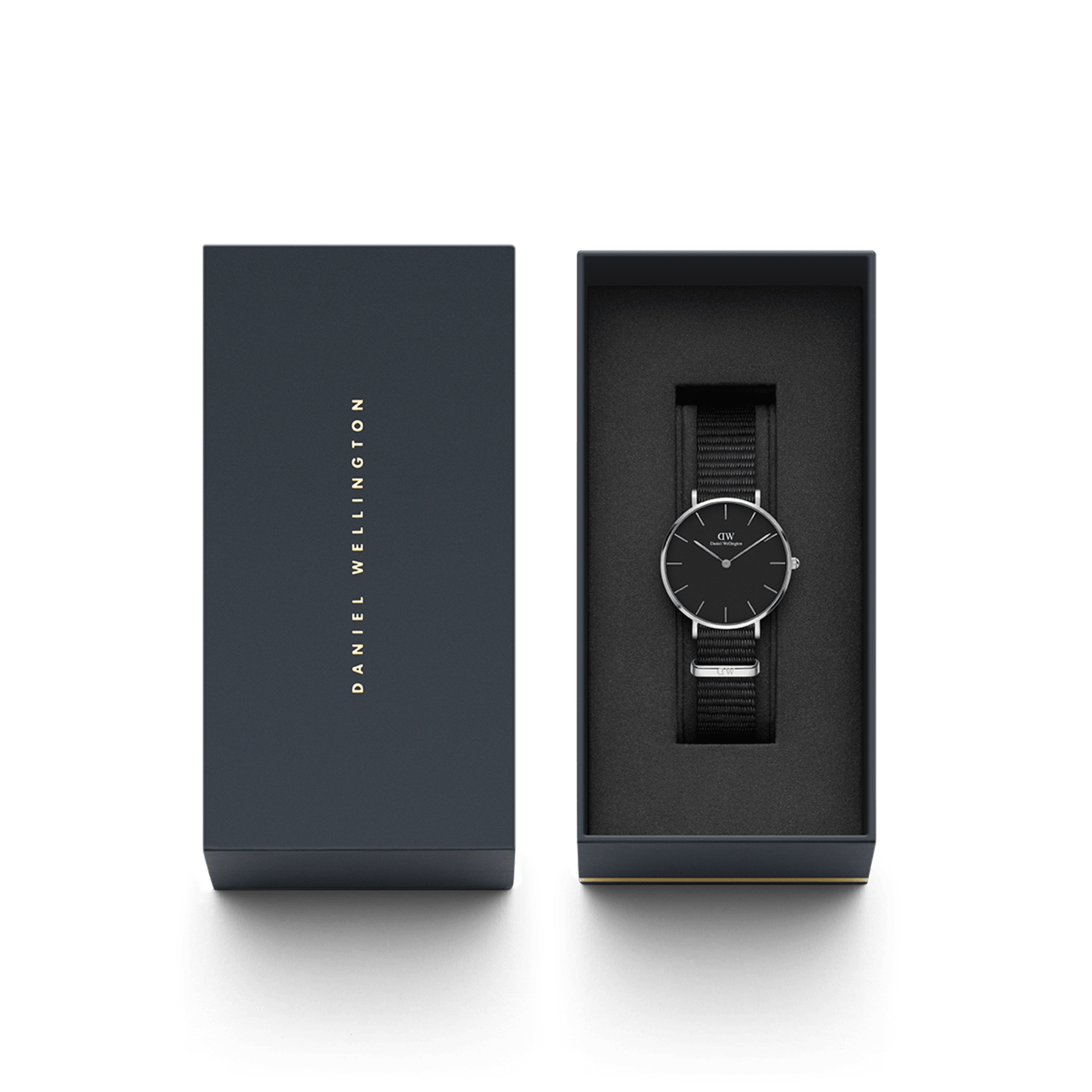 Petite Cornwall Black Silver