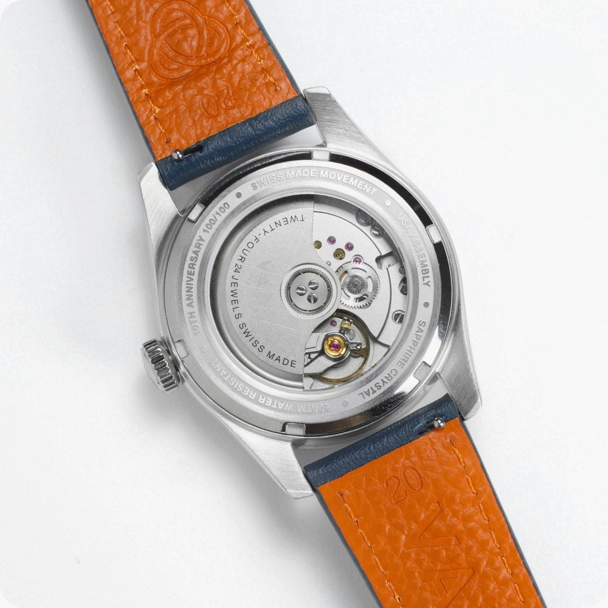Green Full Grain Leather Strap