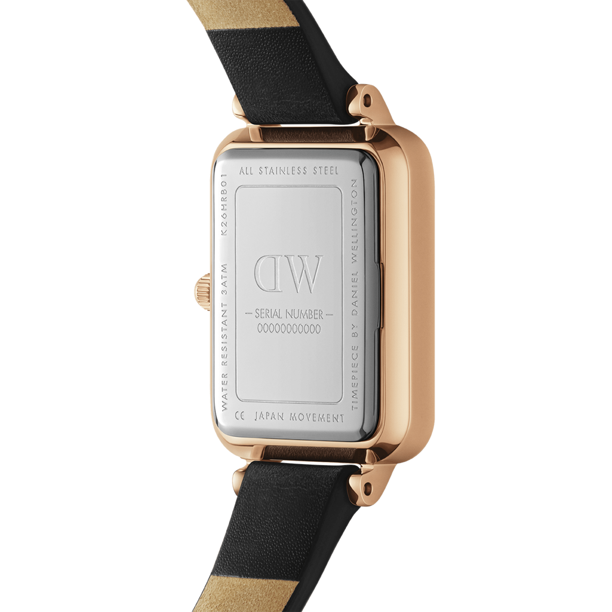 Quadro Pressed Sheffield Black Rose Gold