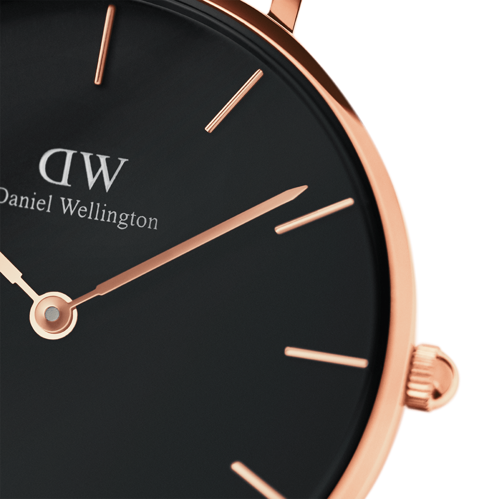 Petite Bristol Black Rose Gold