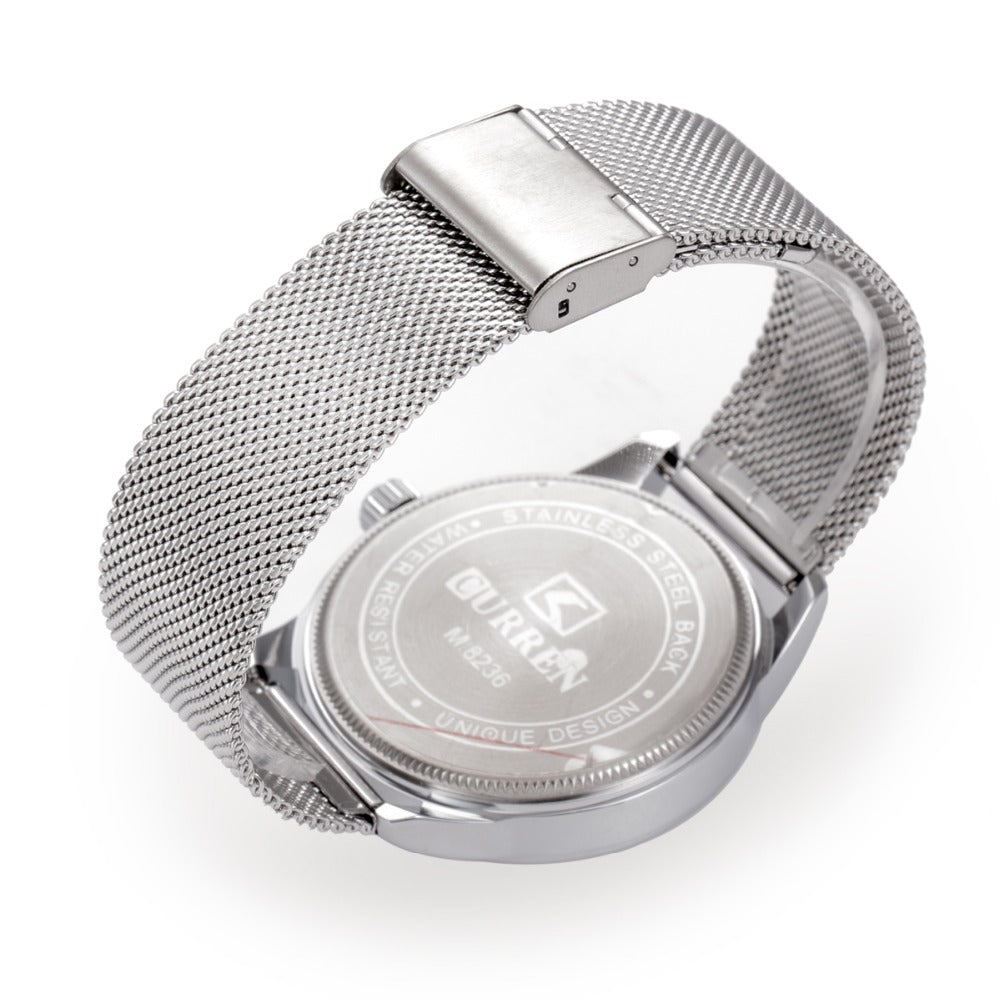 Curren Large Numbers Fashion Watch (Dial 4.4cm) - CUR122