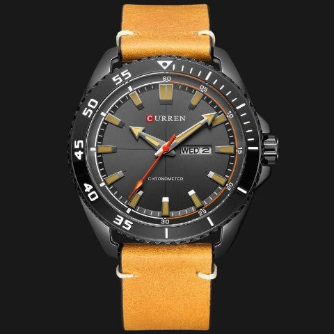 Curren Sports Luxury Men's Watch (Dial 4.5cm) - CUR205