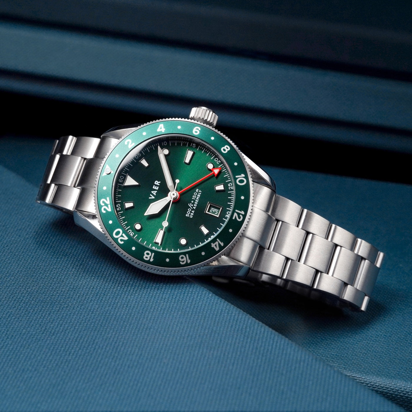 G2 Meridian Green GMT - 39mm USA