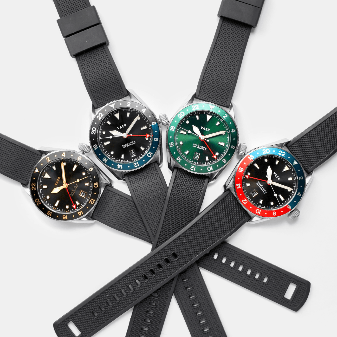 G2 Meridian Green GMT - 39mm USA