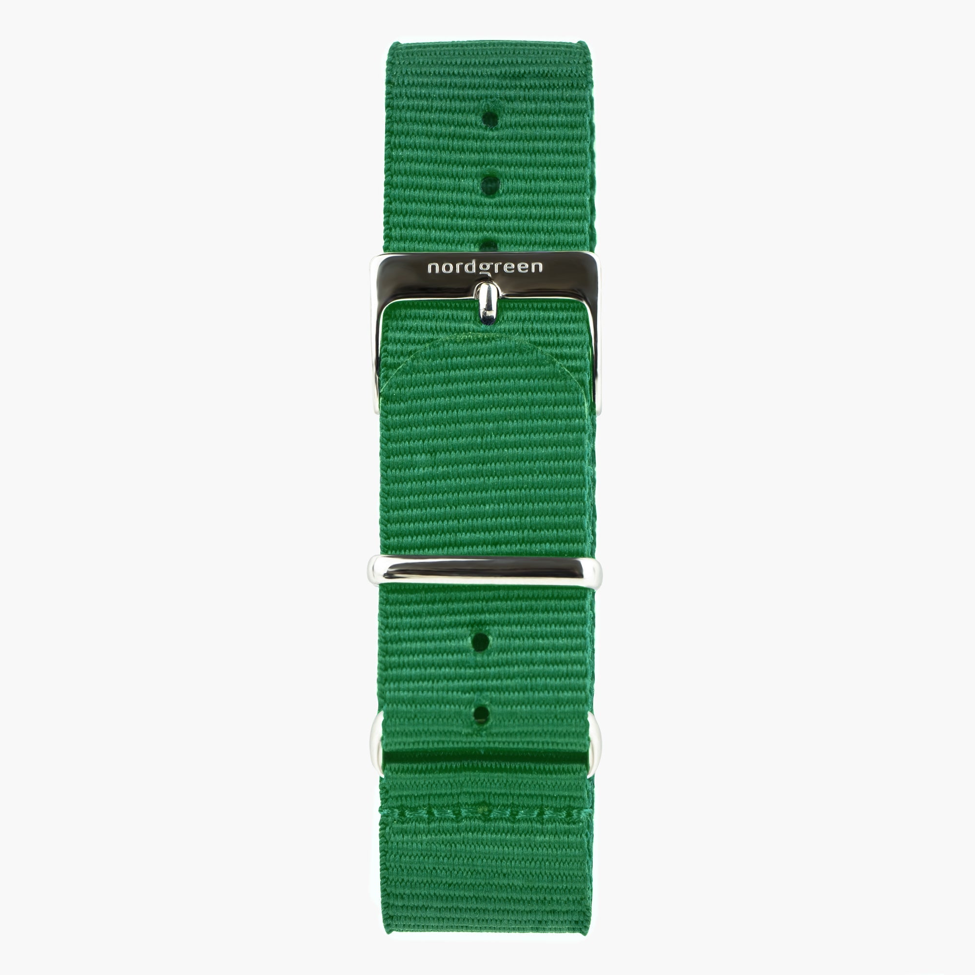 Green Nylon - Silver