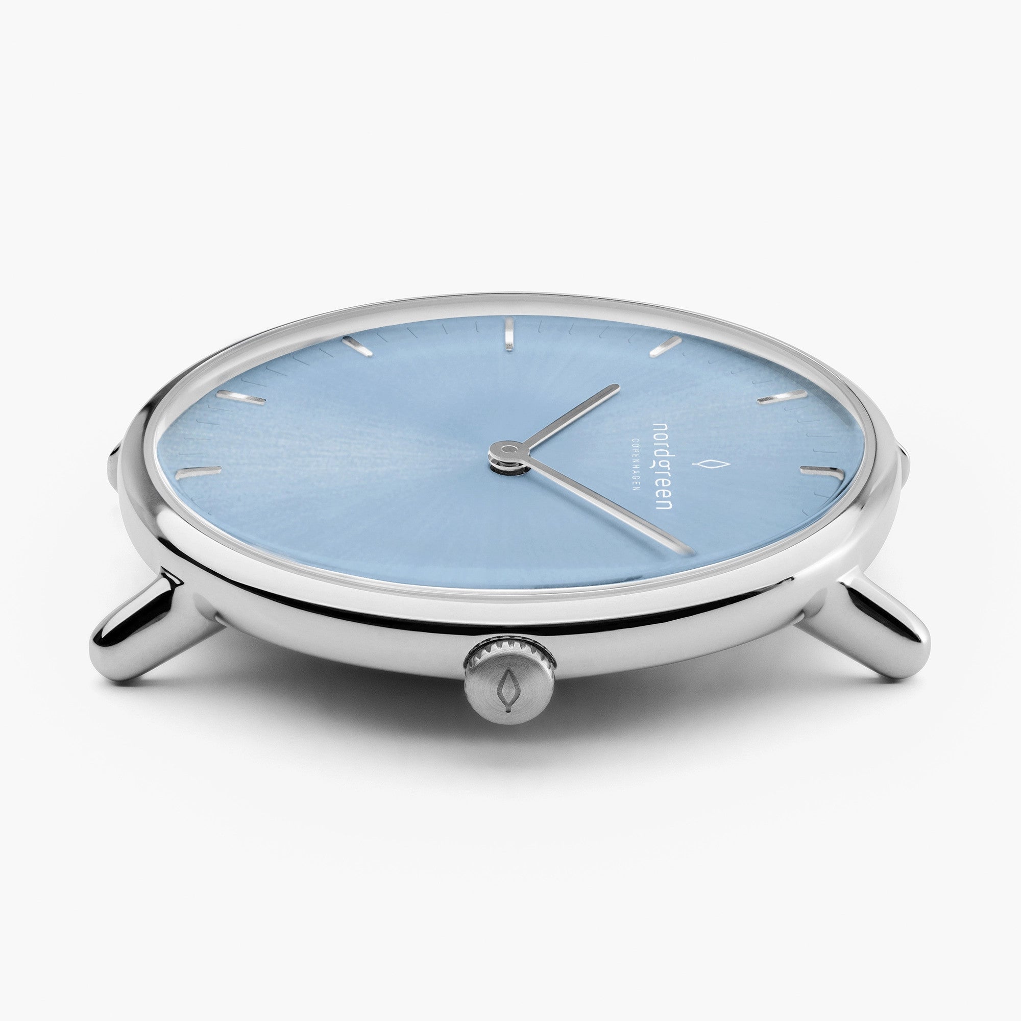 Native 28mm - Silver - Ice Blue Sunray Dial