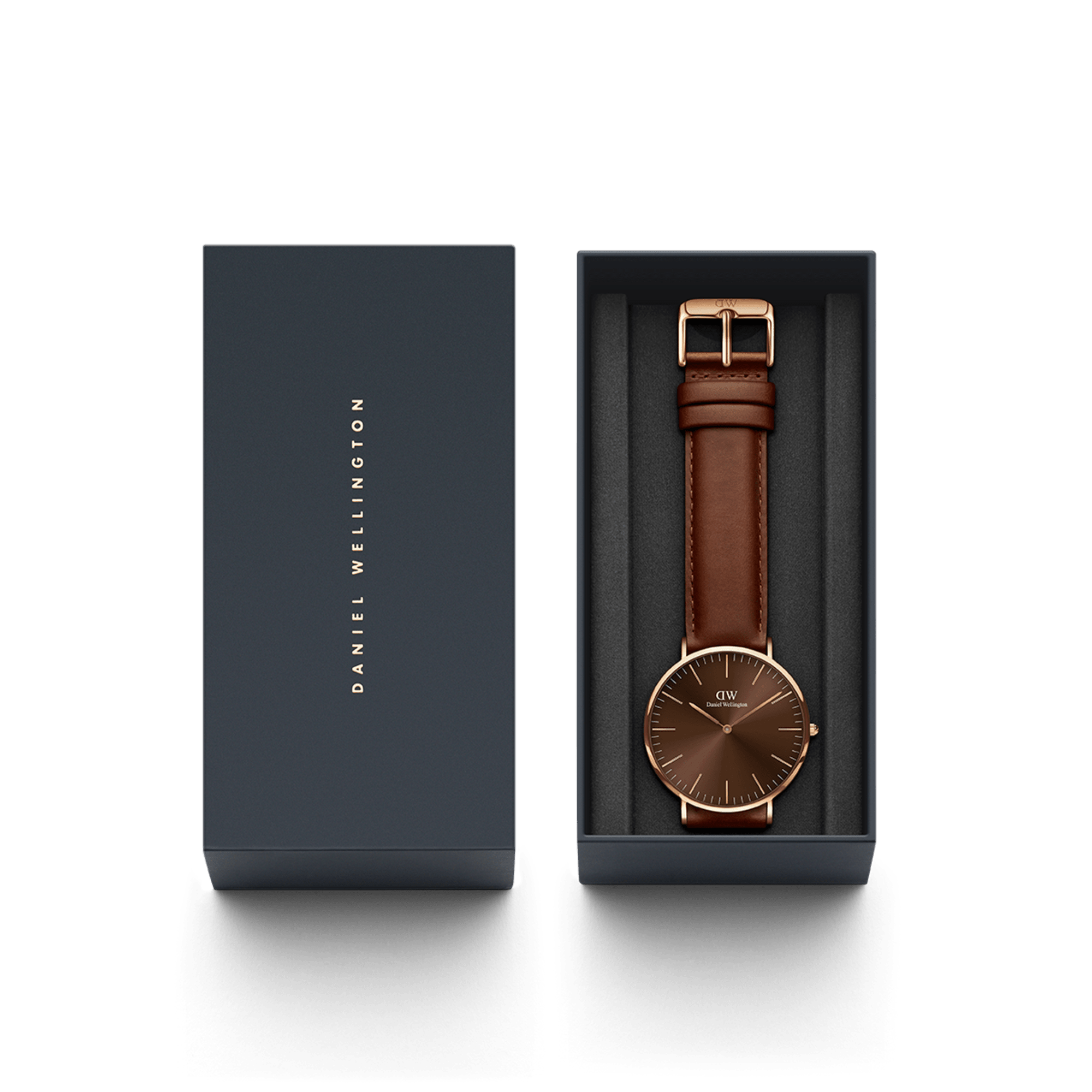 Classic St Mawes Amber Rose Gold