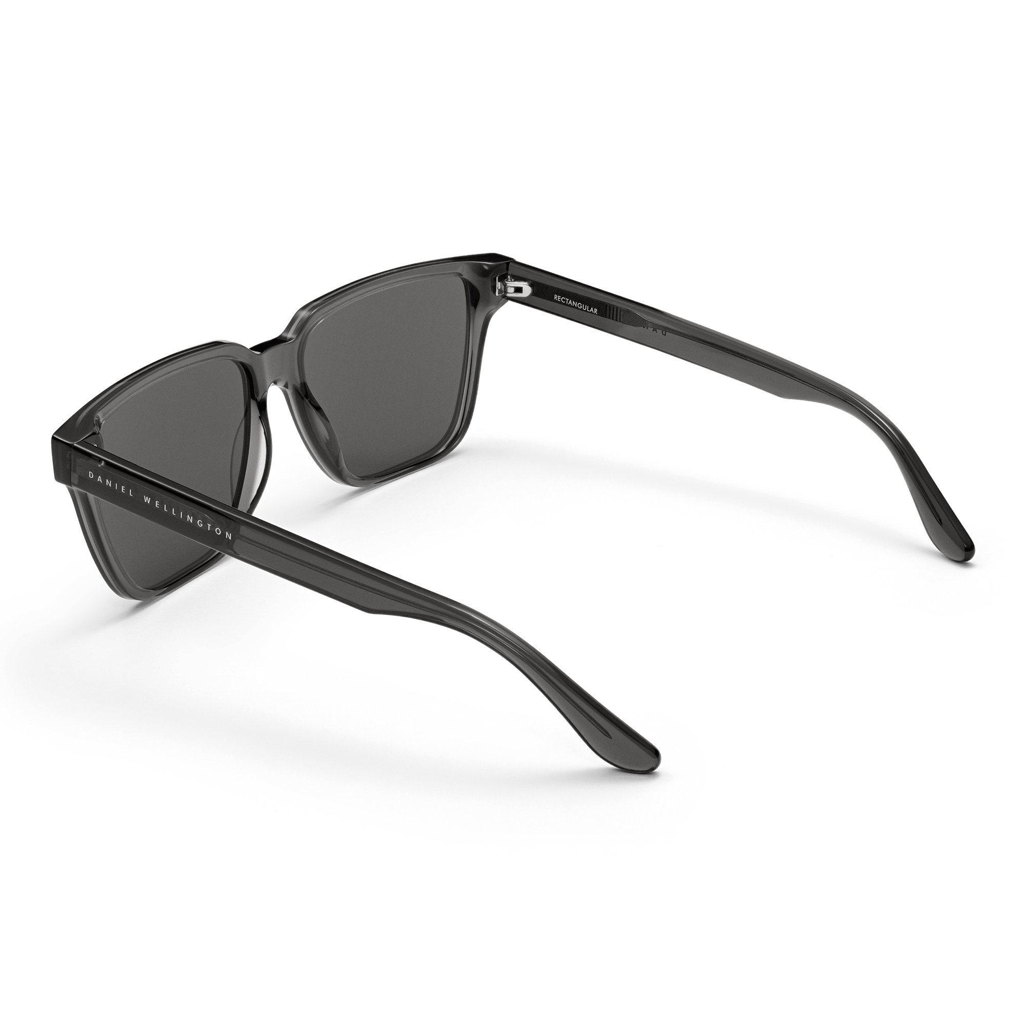Rectangular Bio-Acetate Grey Grey