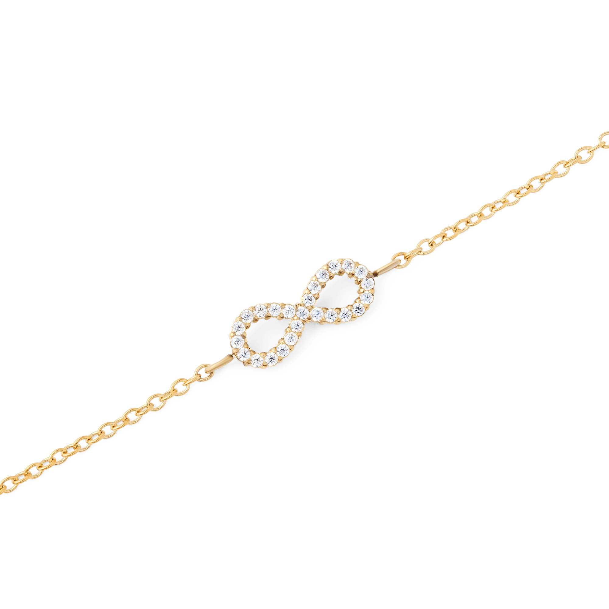 Mirelle Infinity Bracelet Gold