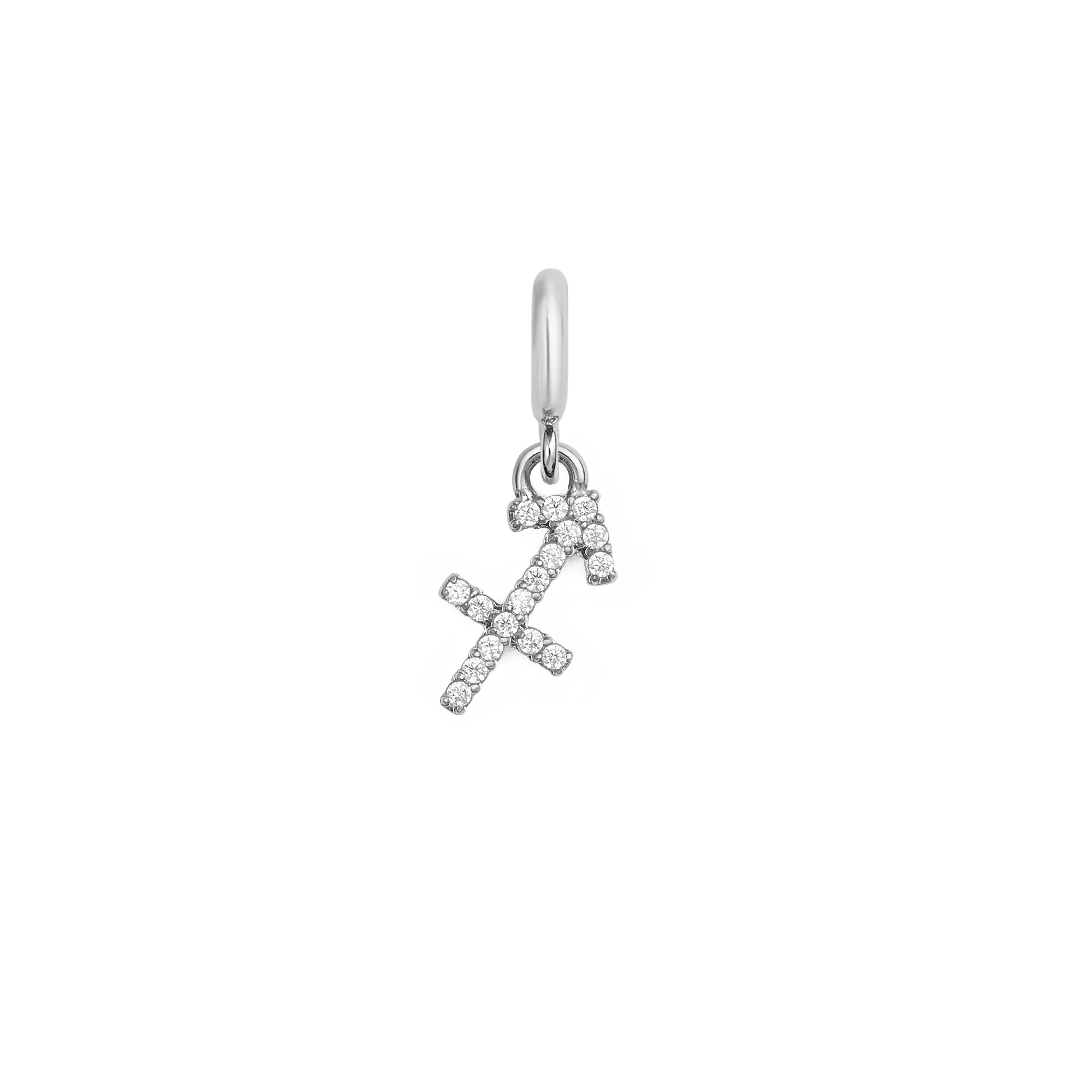 Zodiac Watch Charm Silver