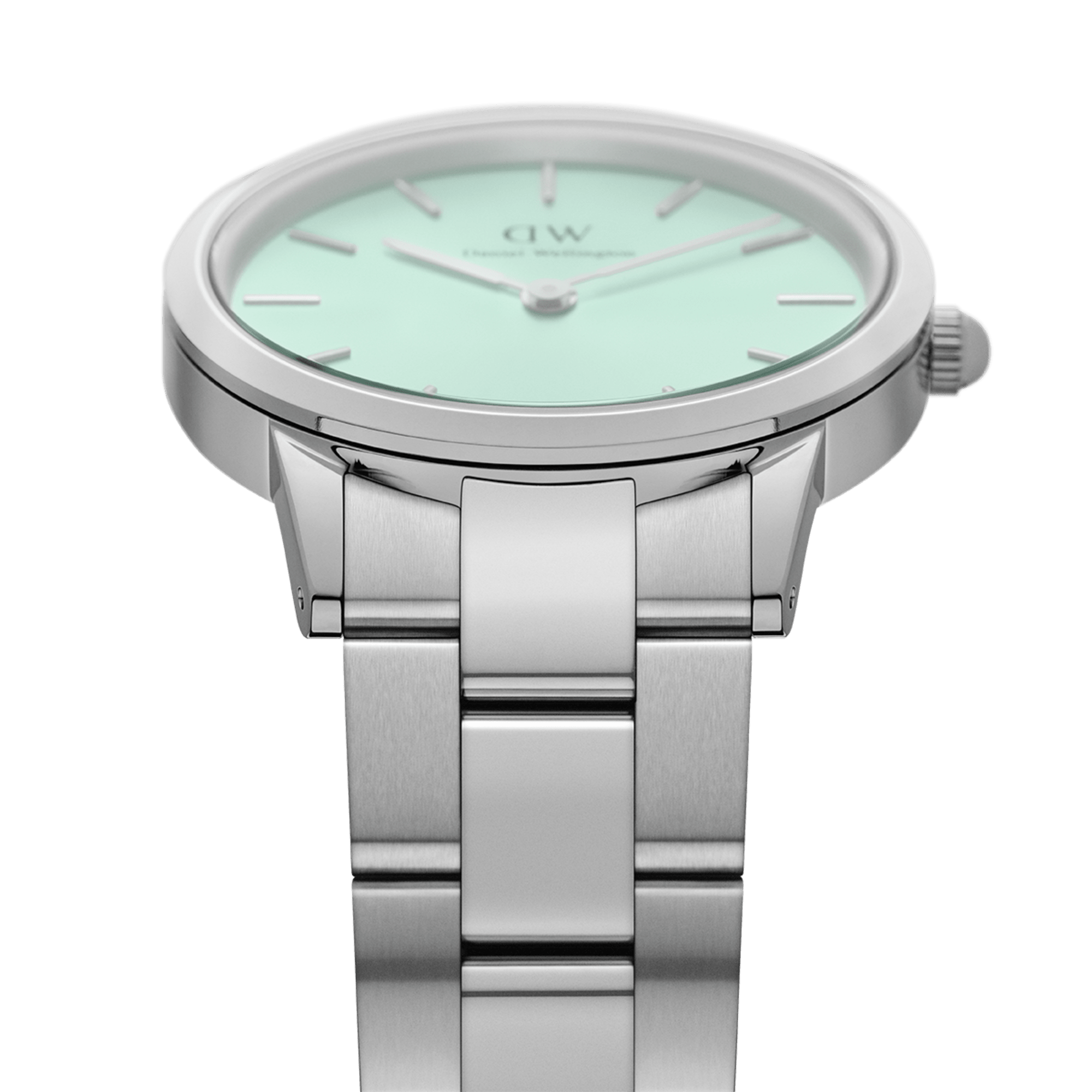 Iconic Link Mint Silver