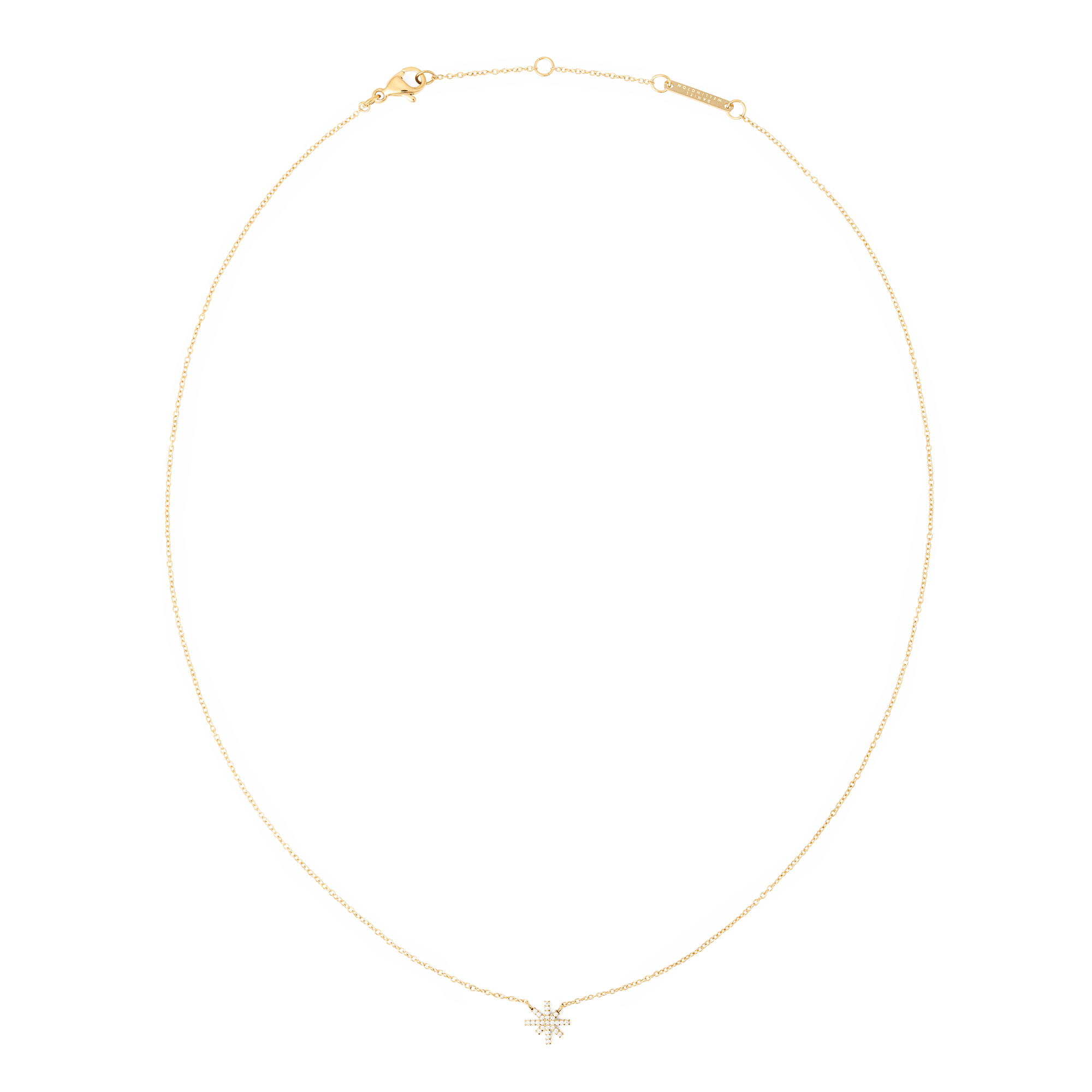 Mirelle Star Necklace Gold
