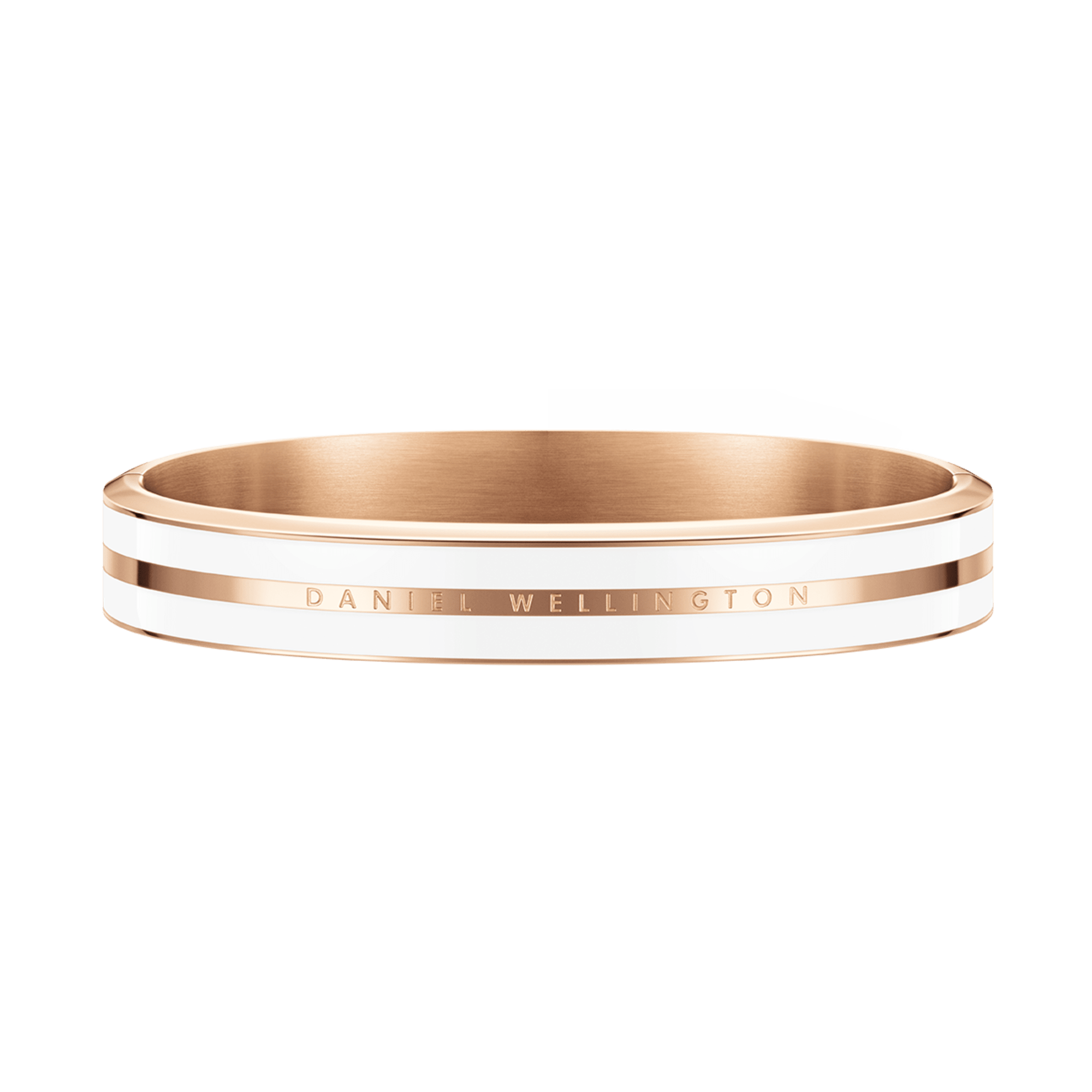 Emalie Infinite Rose Gold Satin White