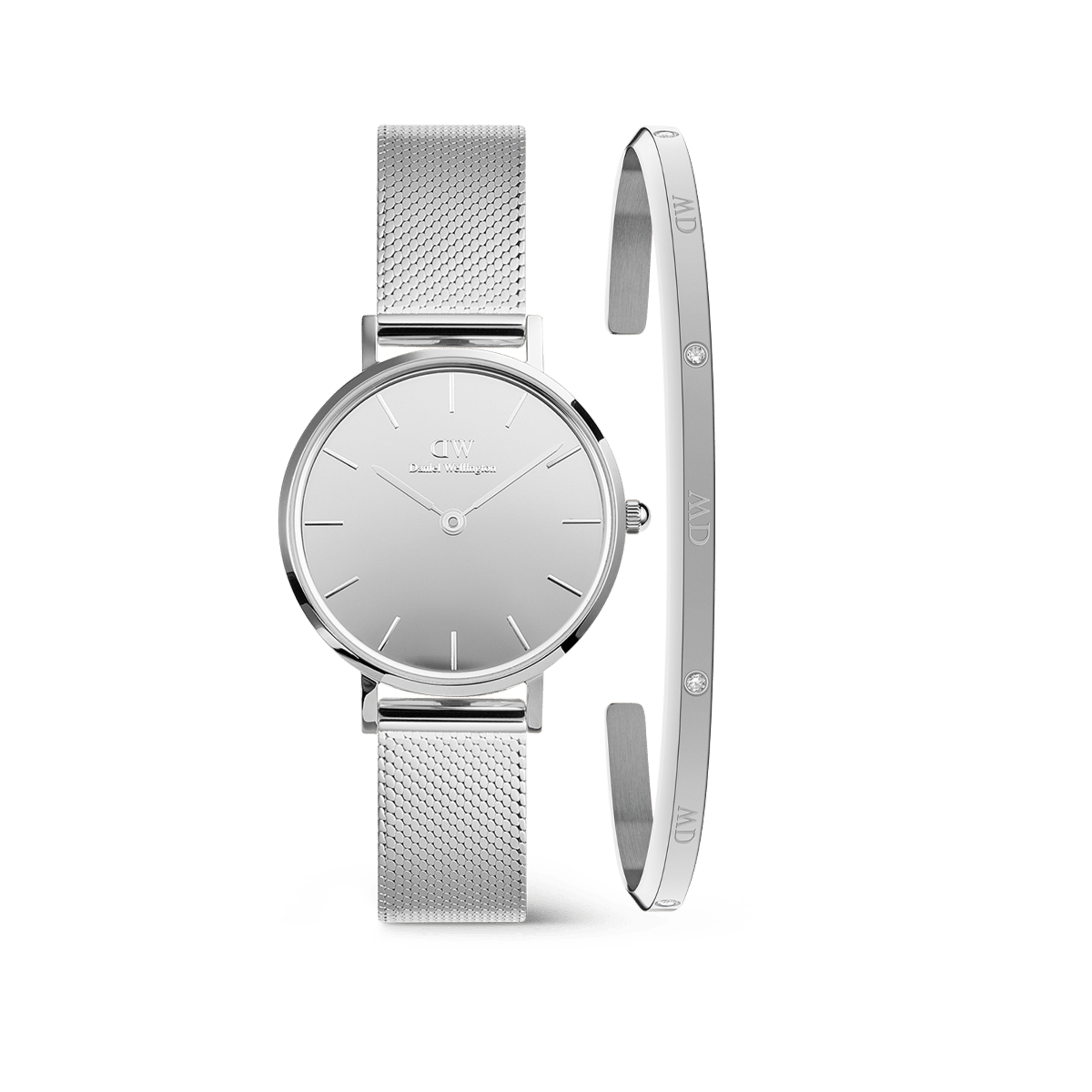 Petite Reflection & Classic Lumine Bracelet Silver Set