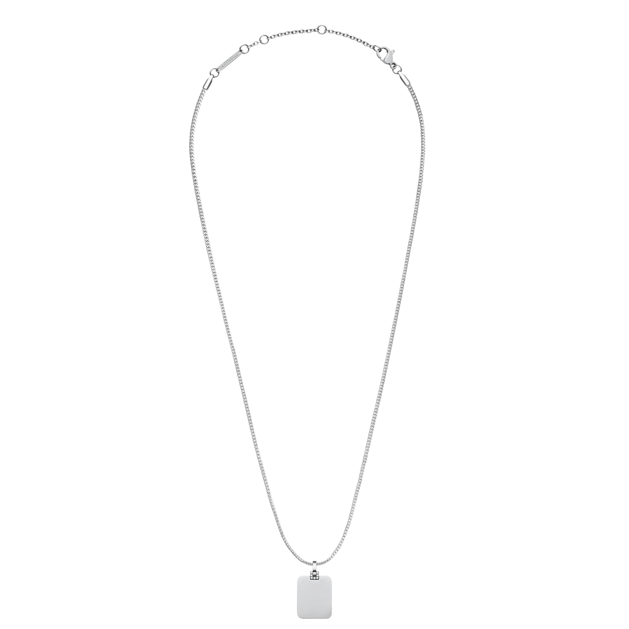 Rectangular Detail Crystal Pendant S