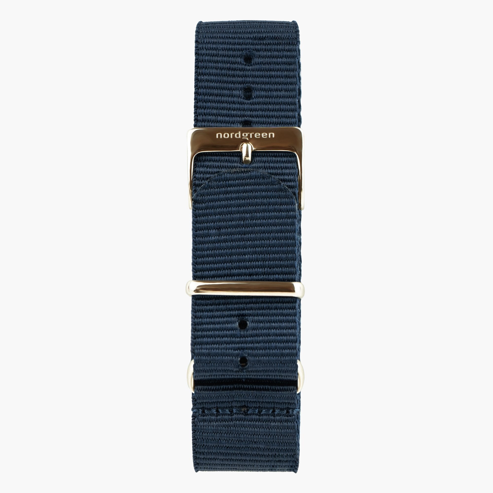 Navy Nylon - Rose Gold