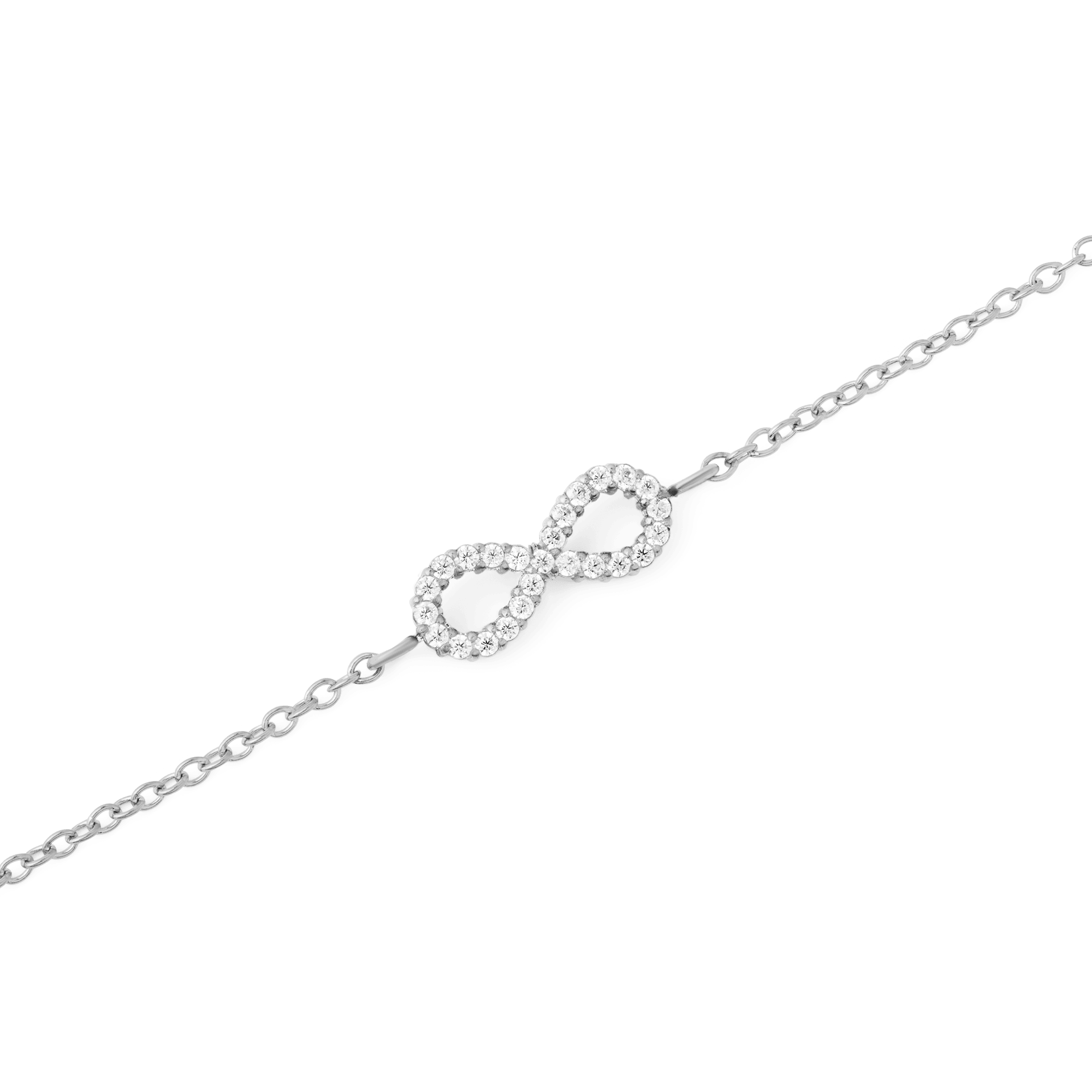 Mirelle Infinity Bracelet Silver