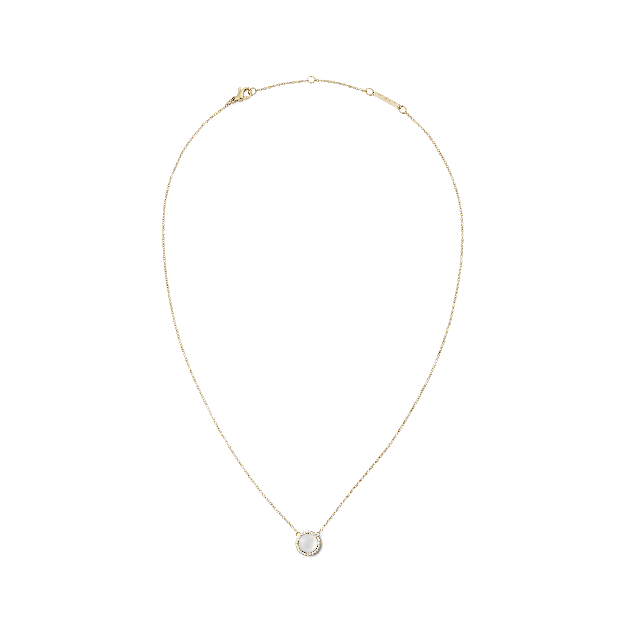 Audrey Necklace Mother of Pearl Gold