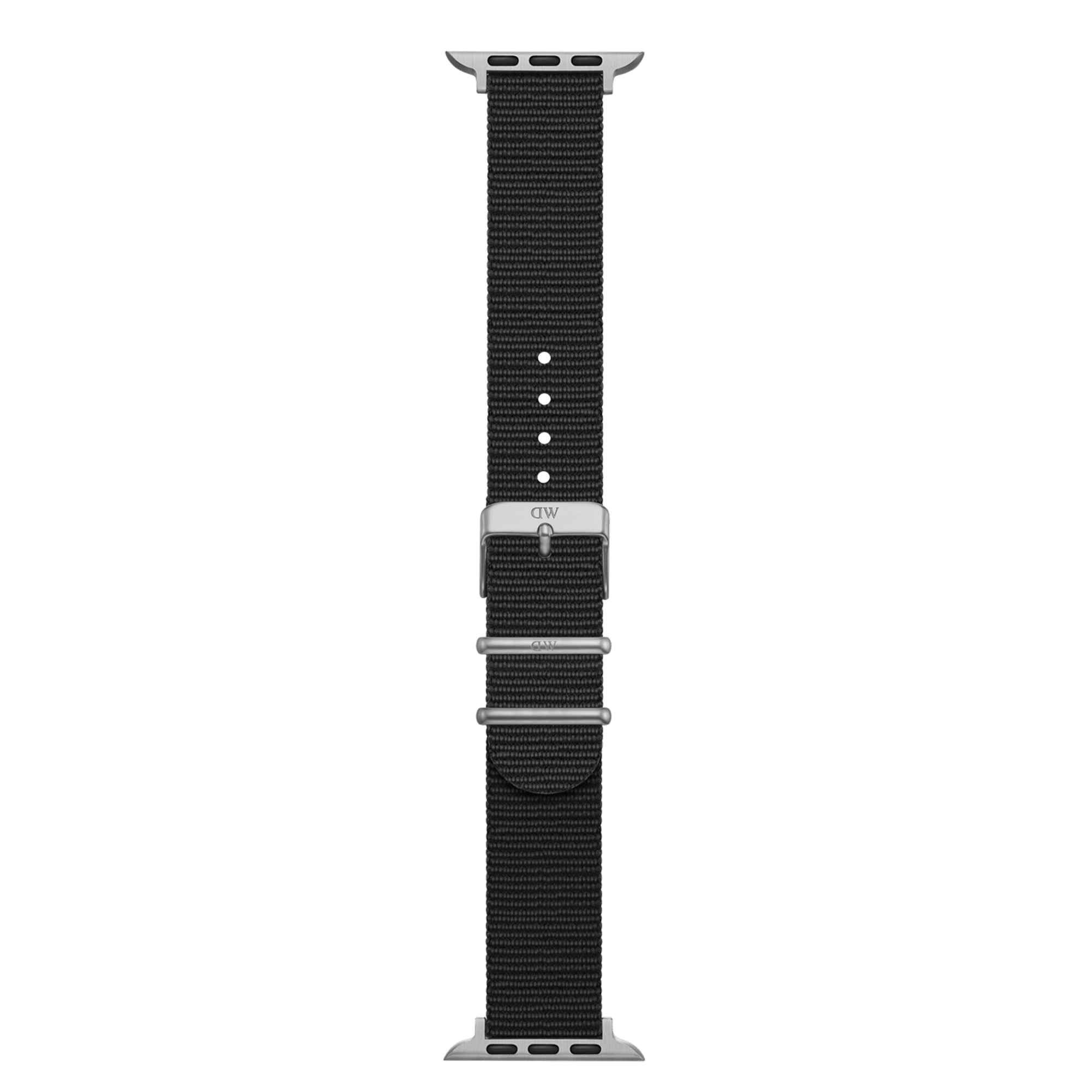 Smartwatch Strap Nato Silver