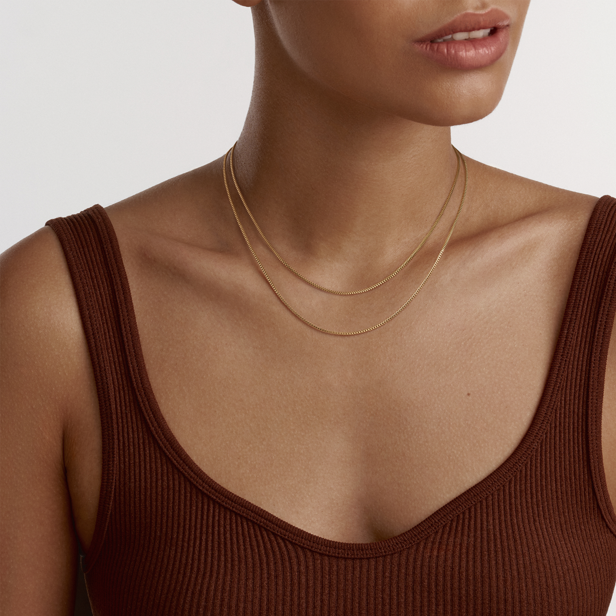 Box Chain Necklace G