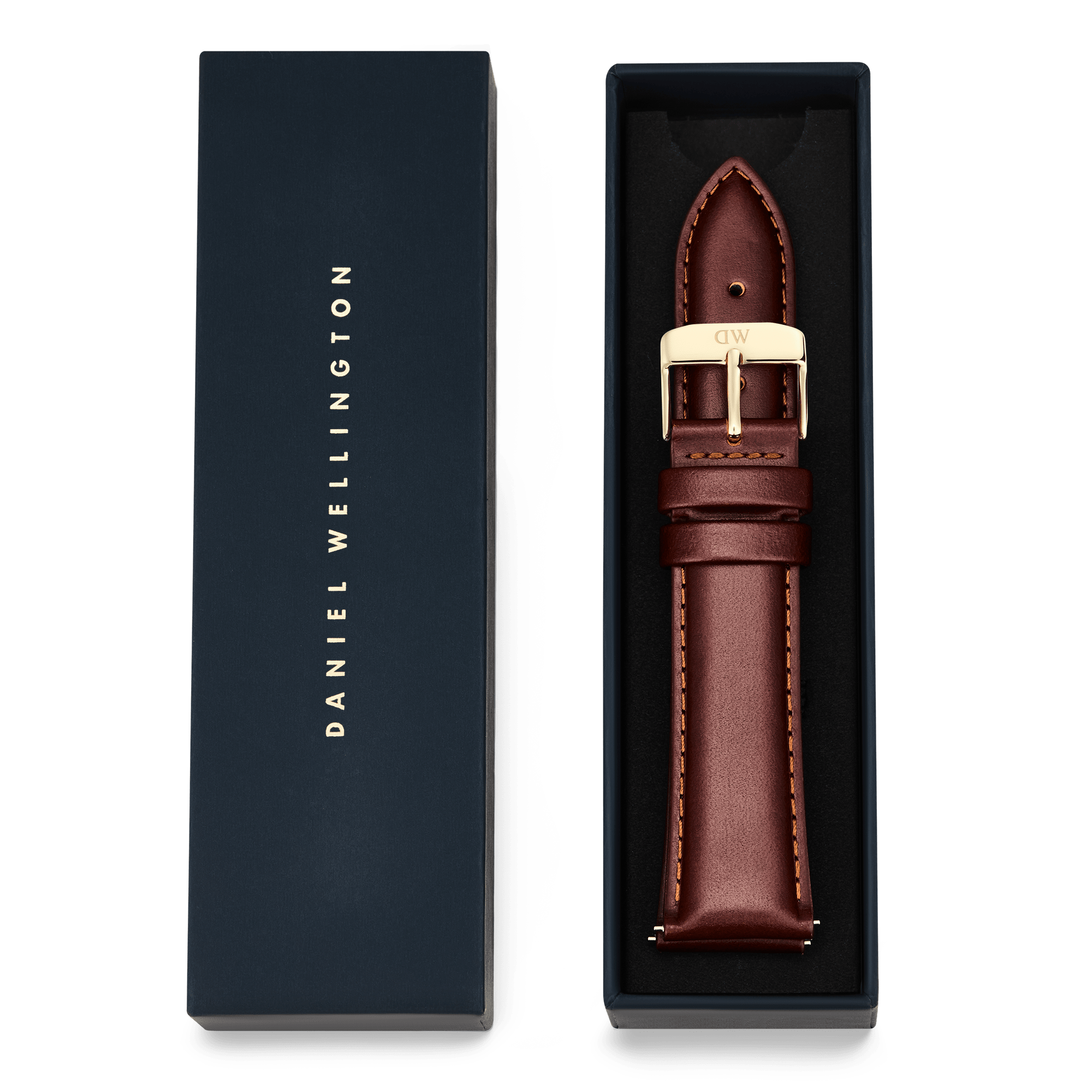 Tapered St Mawes Strap Gold