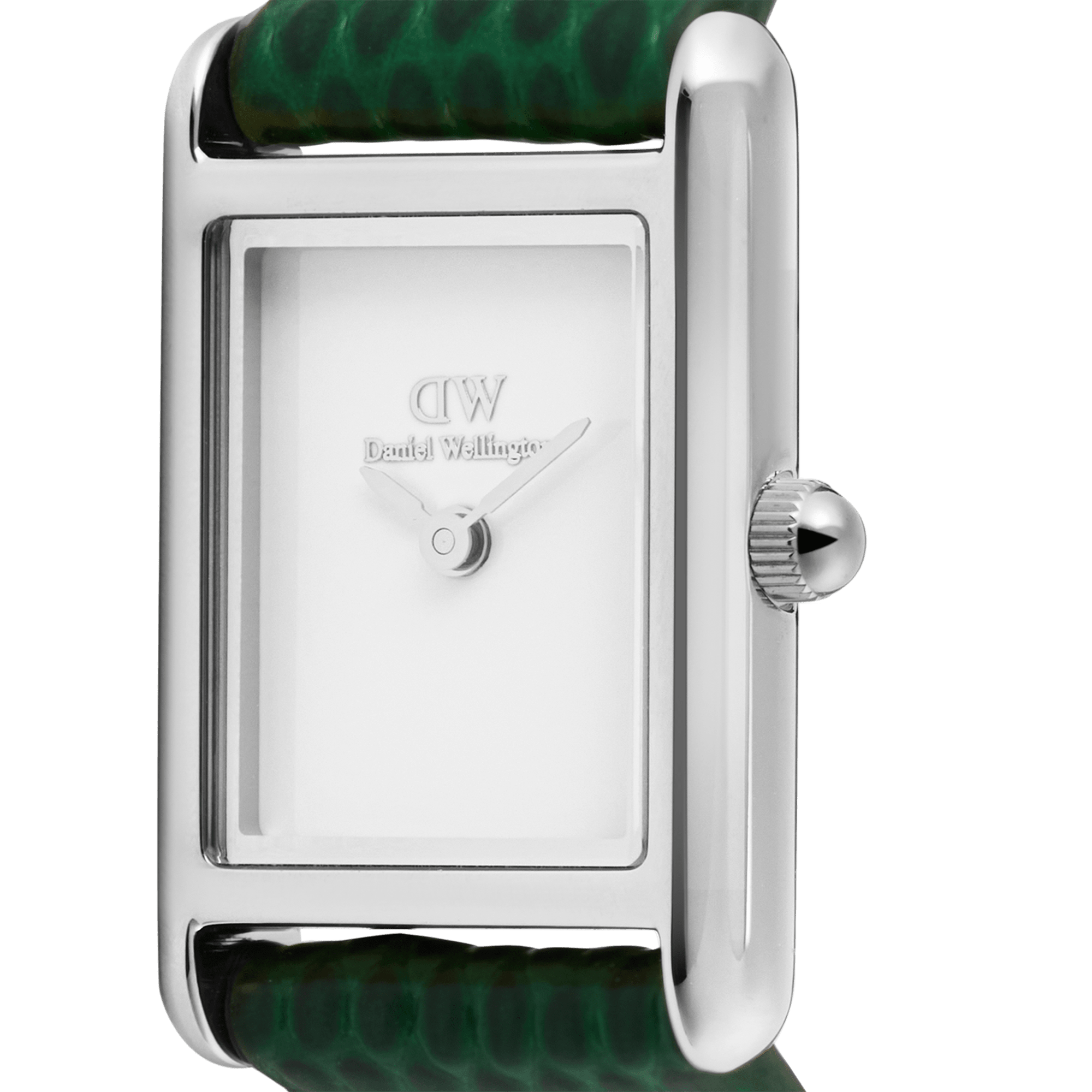 Bound Mini Green Lizard Silver