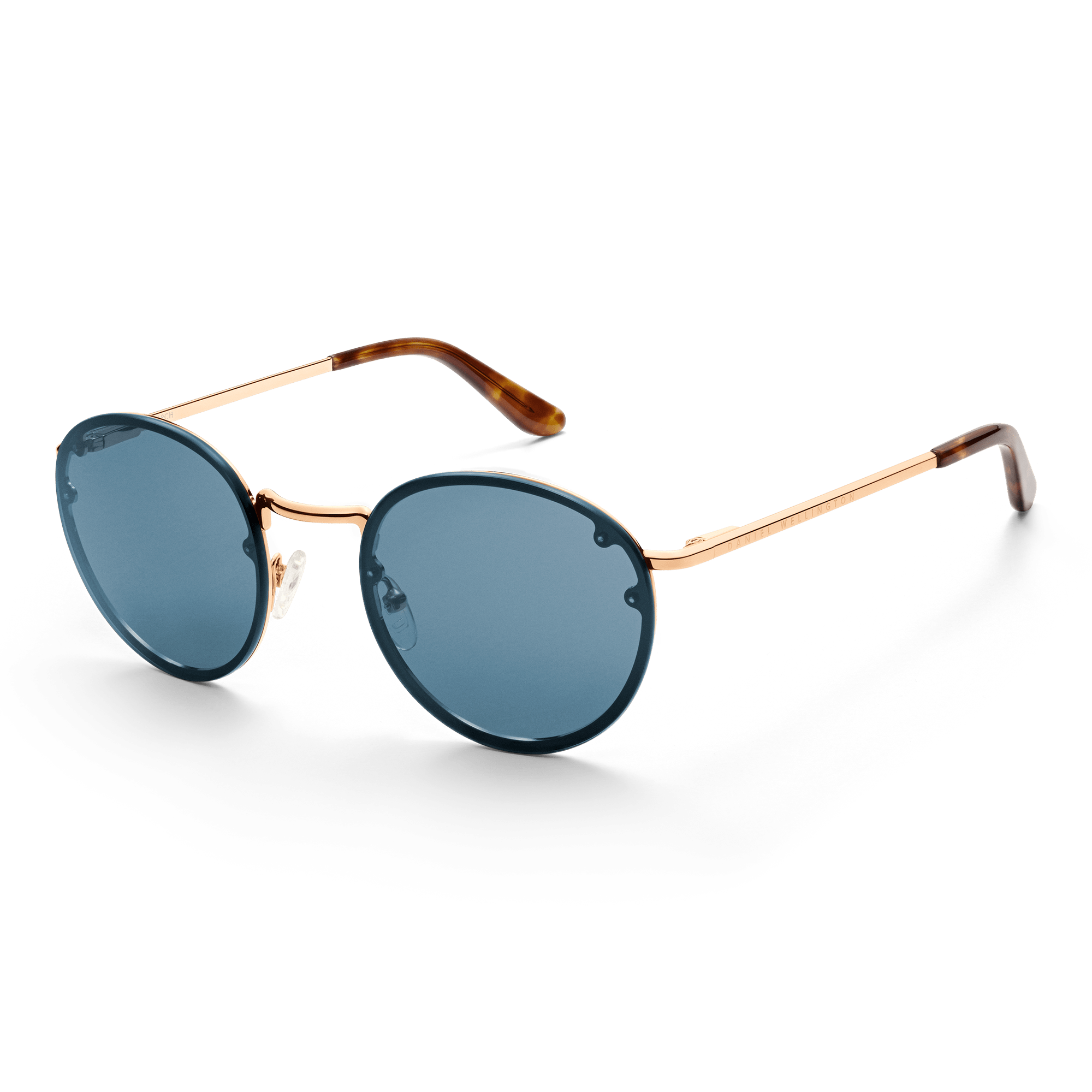 Arch Steel Blue Rose Gold