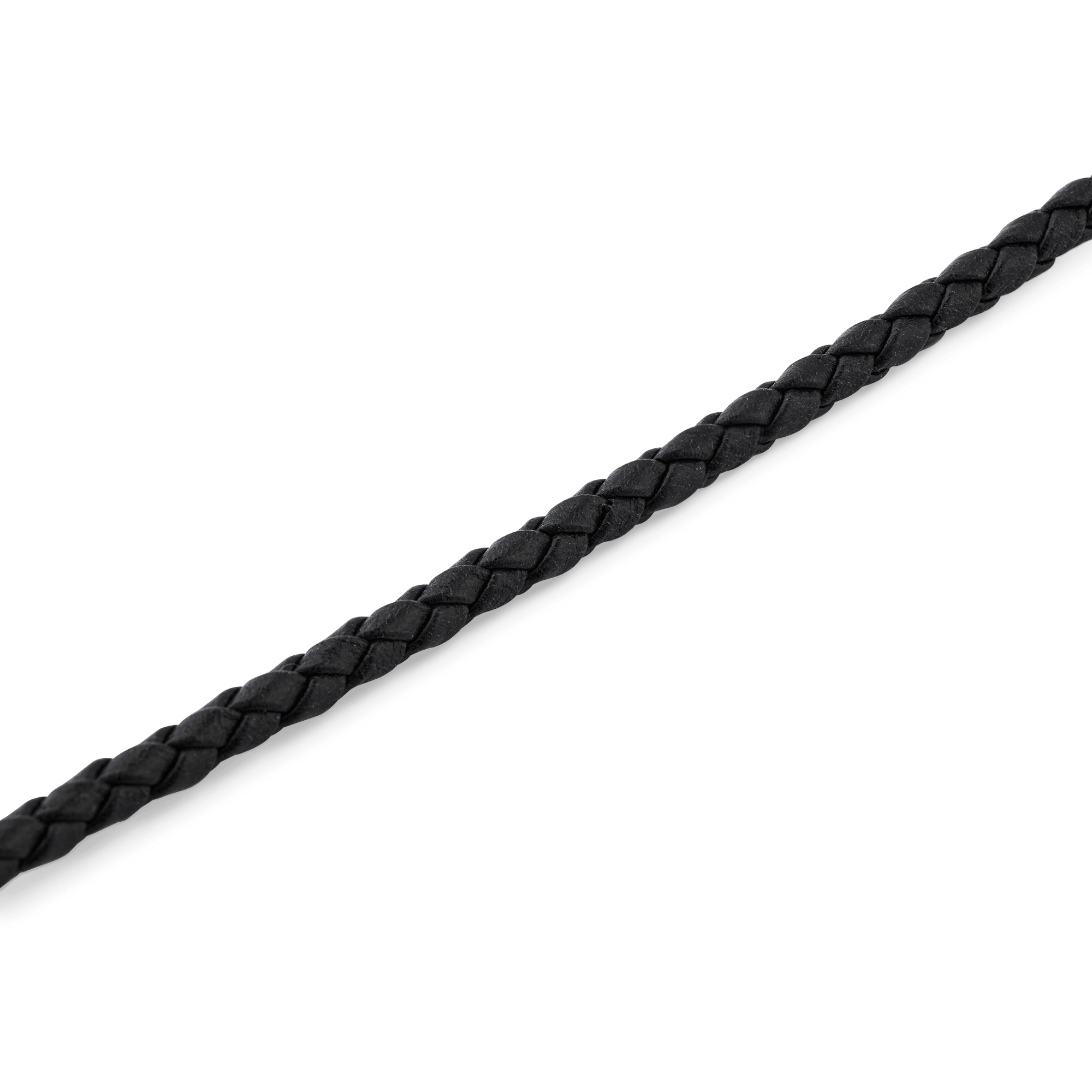 Daniel  Braided Leather Bracelet Sheffield 2.8 Gold