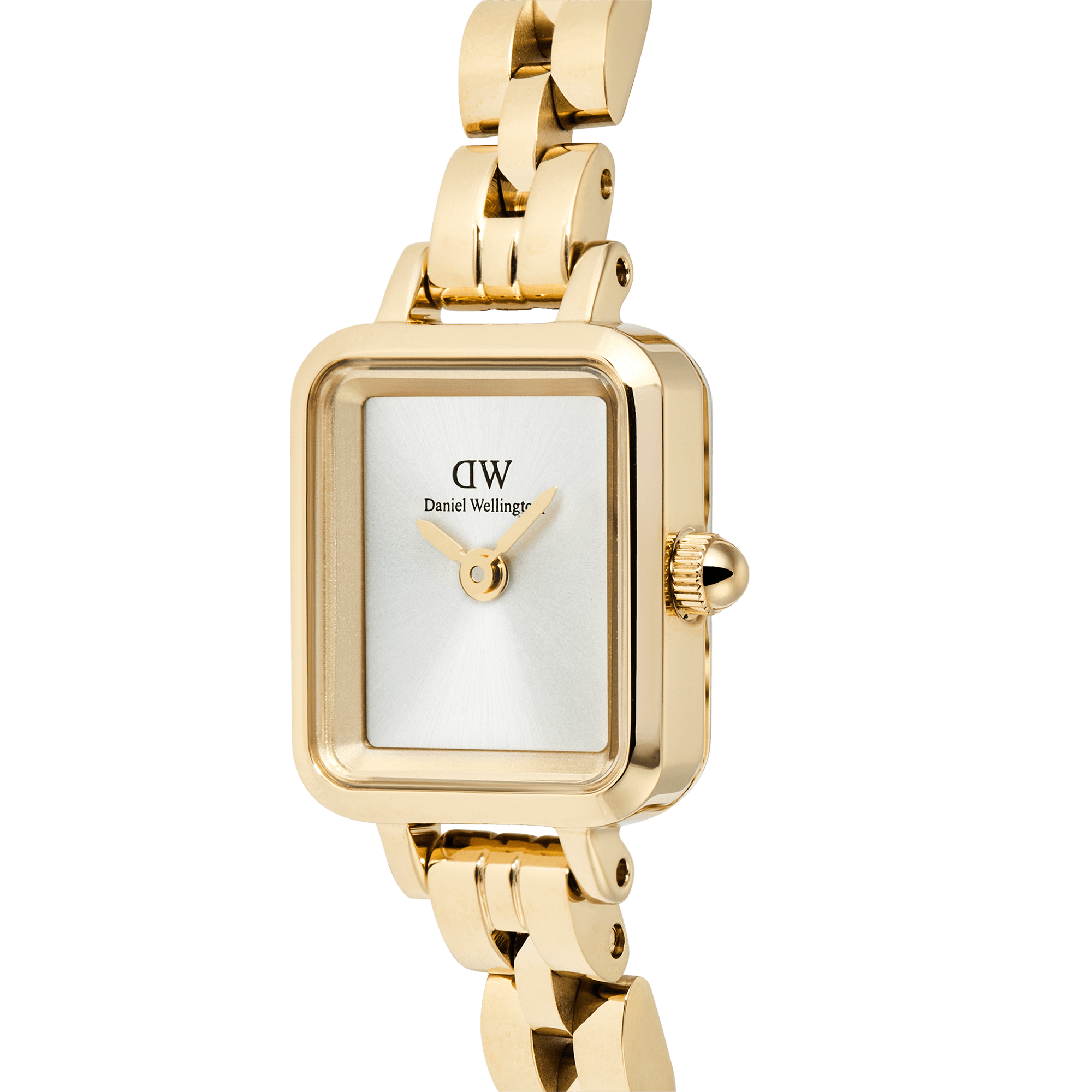 Quadro Mini Arch 3-link White Sunray Gold