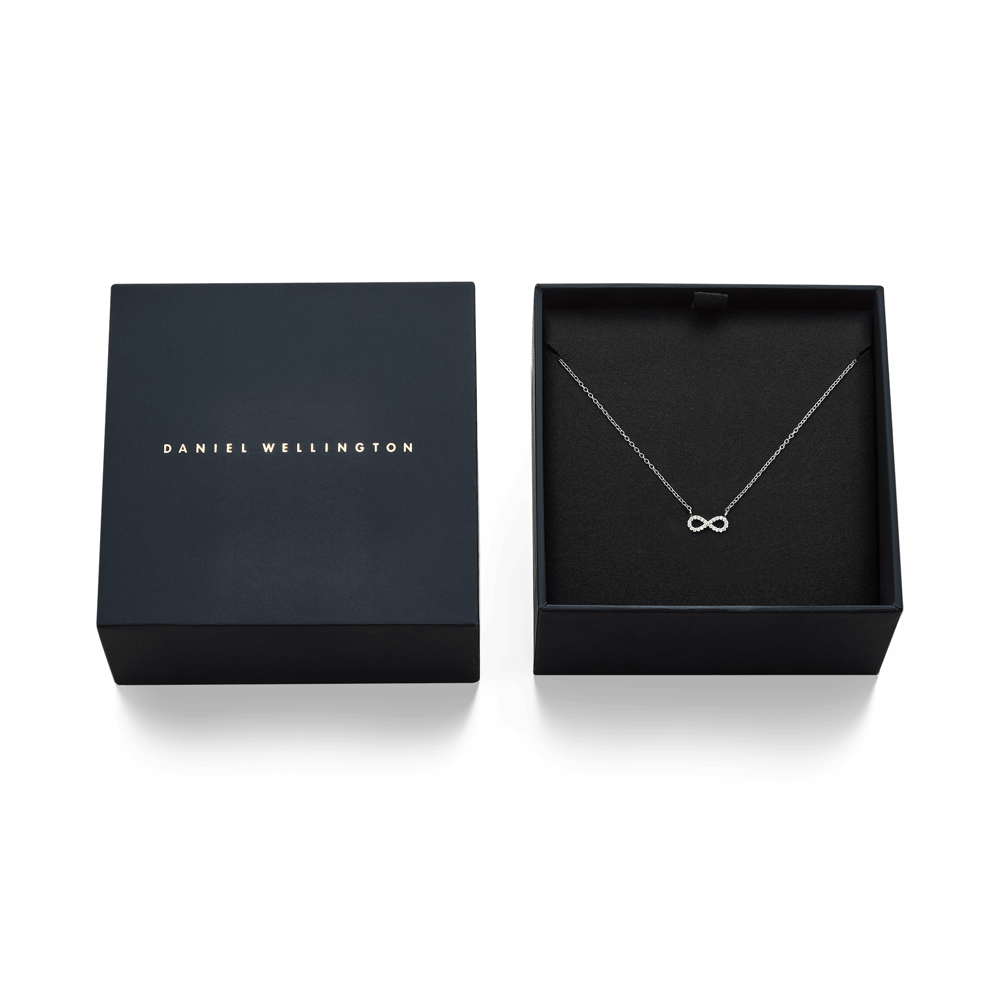 Mirelle Infinity Necklace Silver