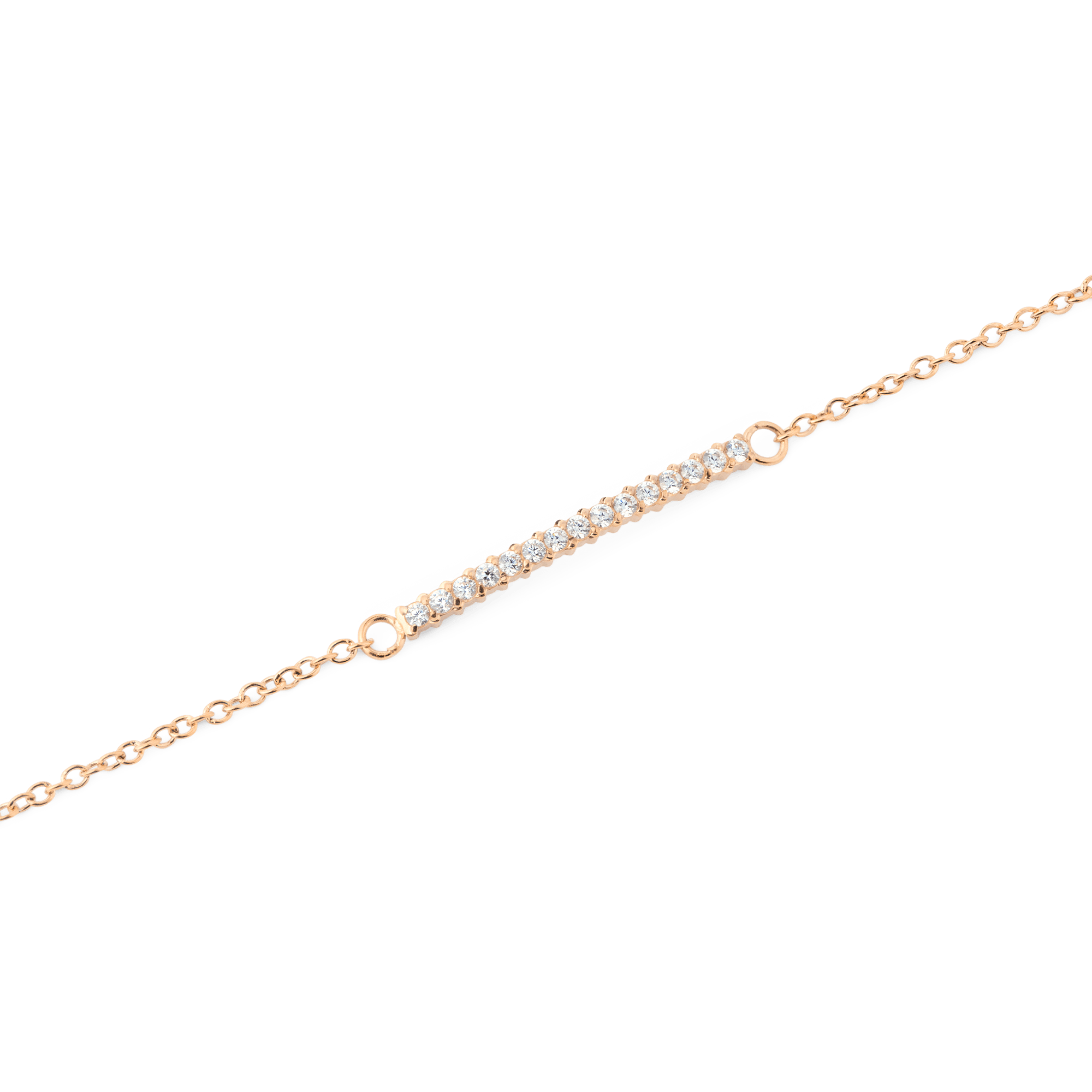 Mirelle Eternity Bracelet Rose Gold