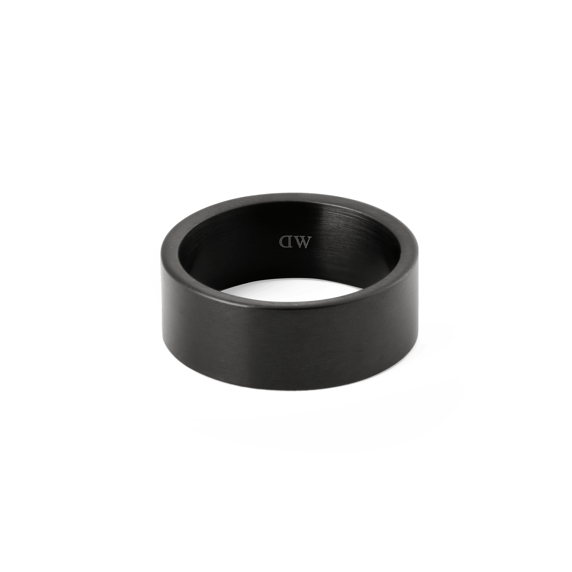 Line Ring Brushed Graphite 8mm