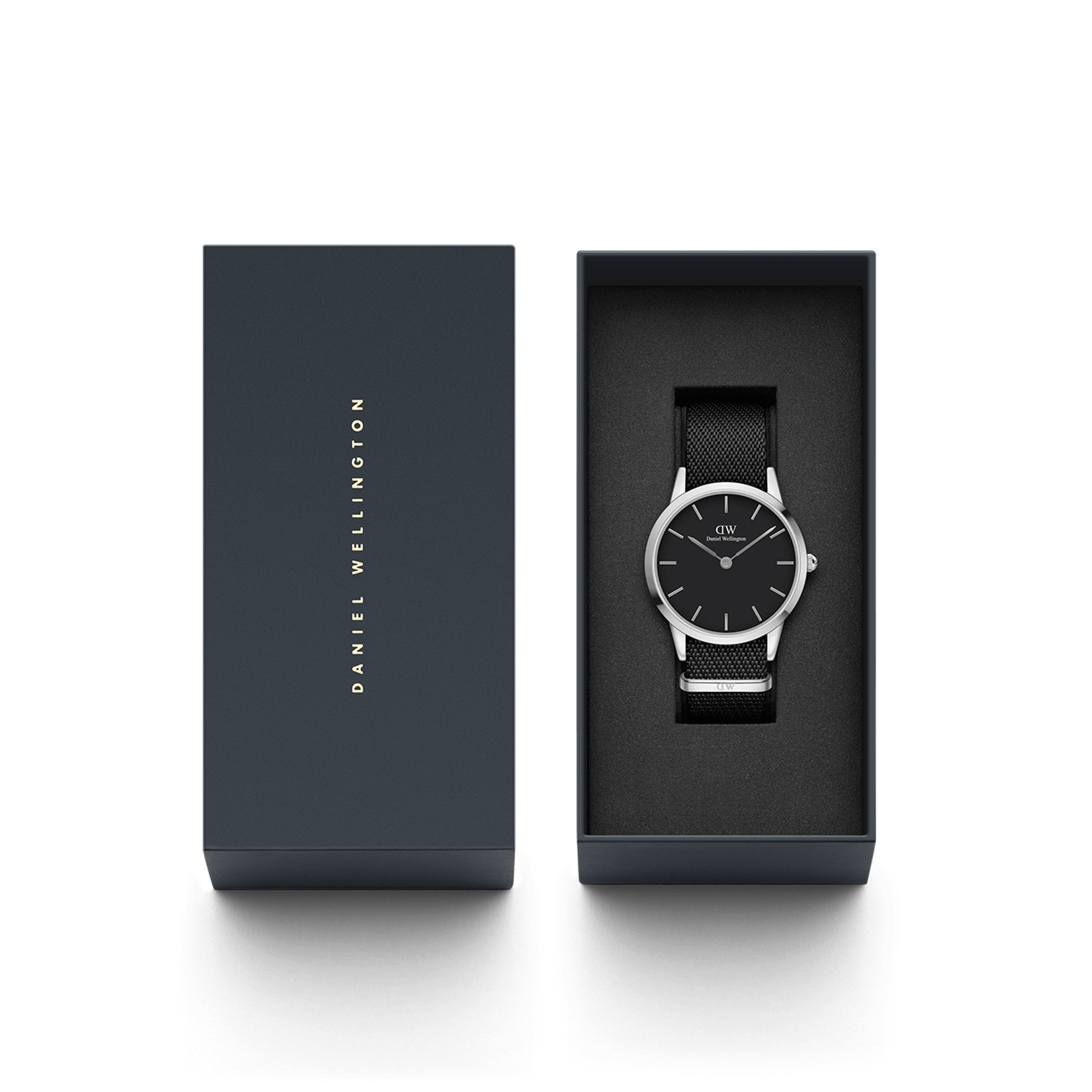 Iconic Black NATO Black Dial