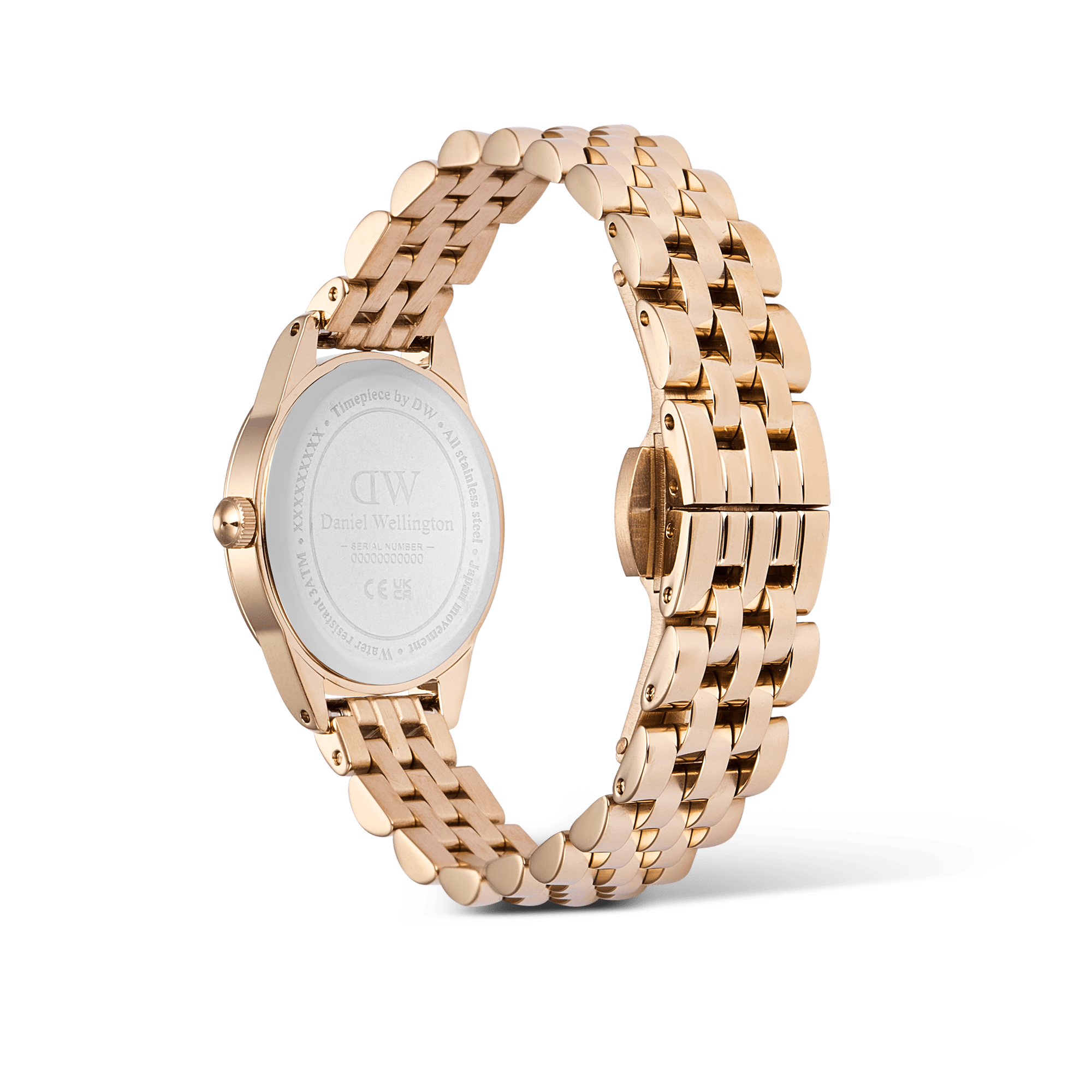 Ophelia Mini Emerald Rose Gold
