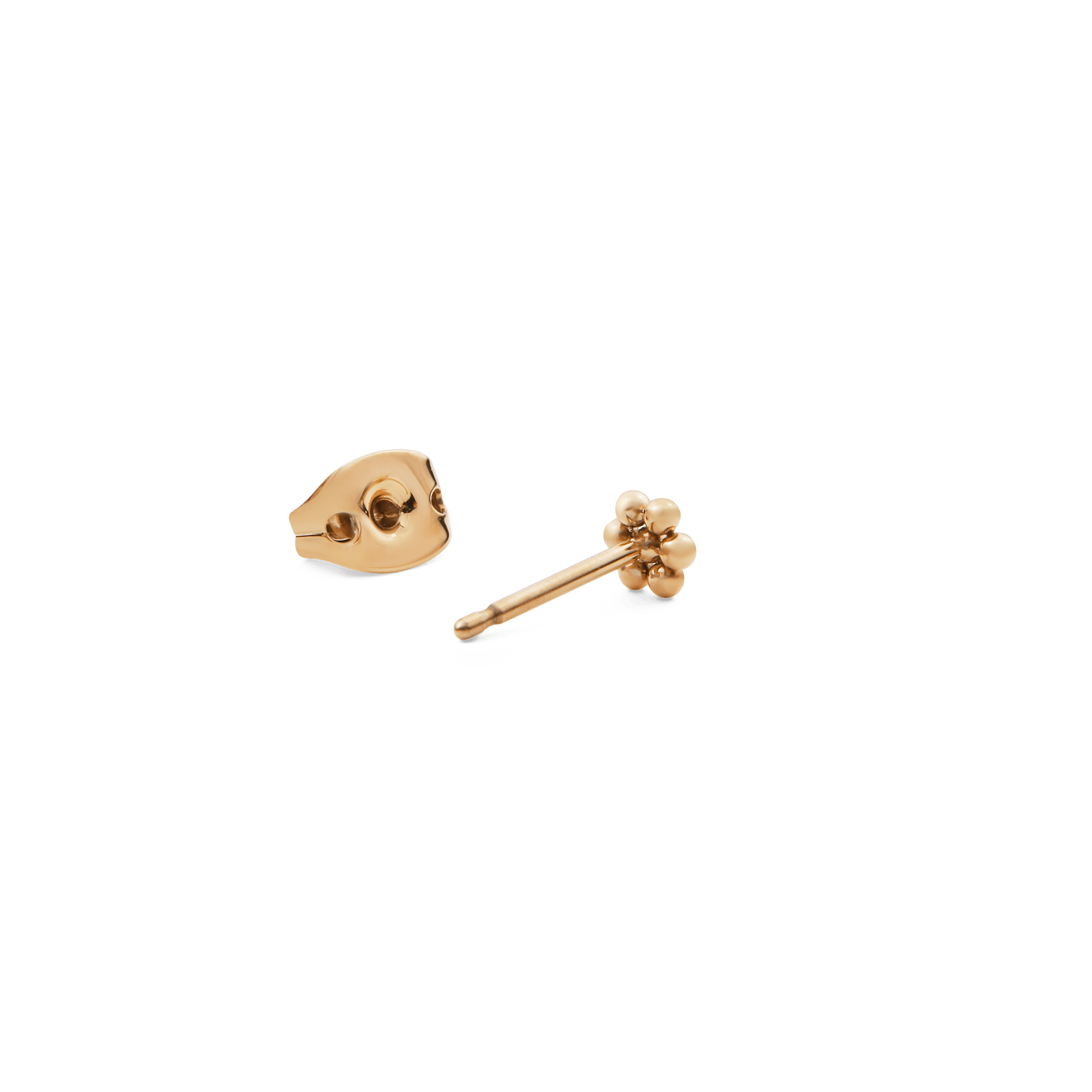 Flower Stud Gold