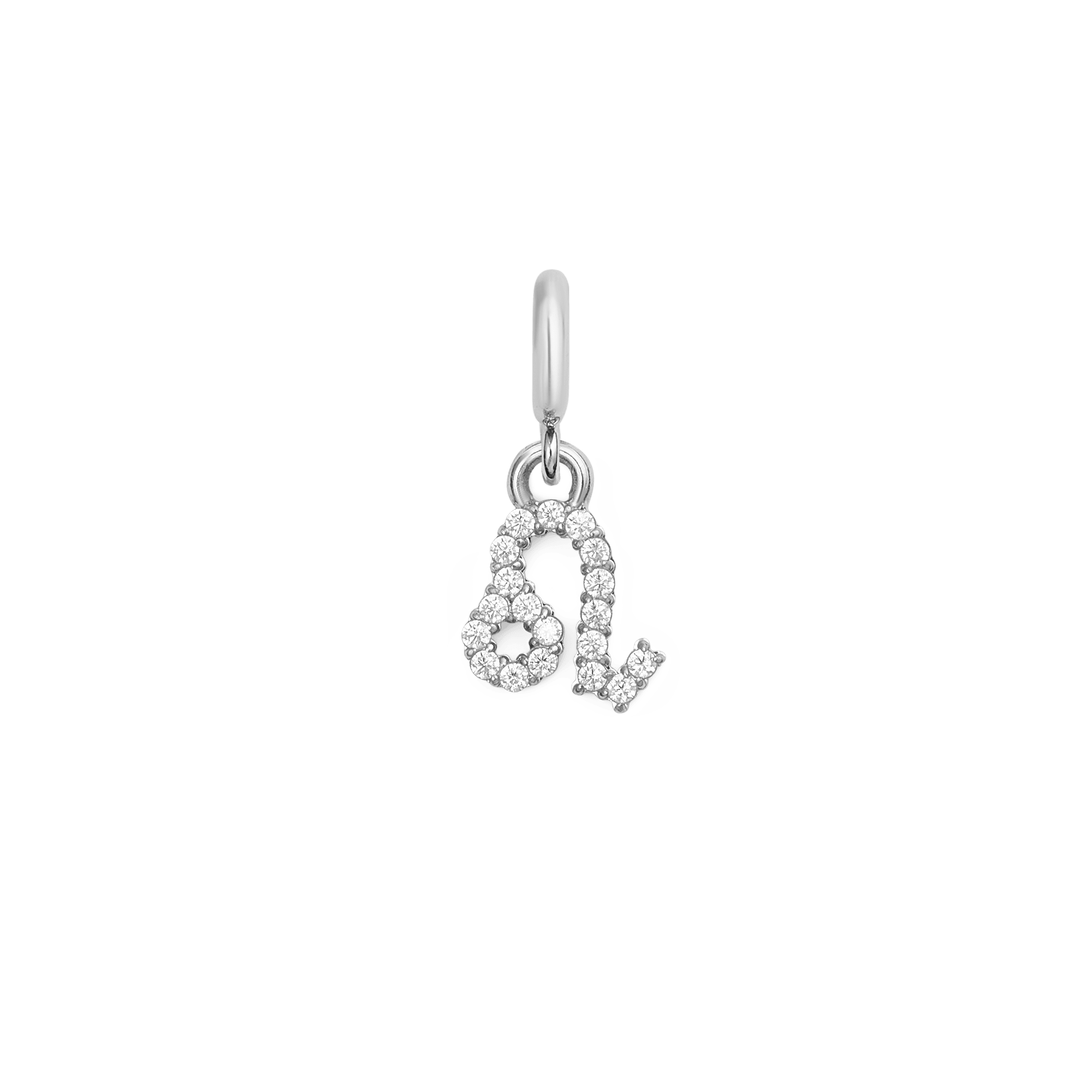 Zodiac Watch Charm Silver