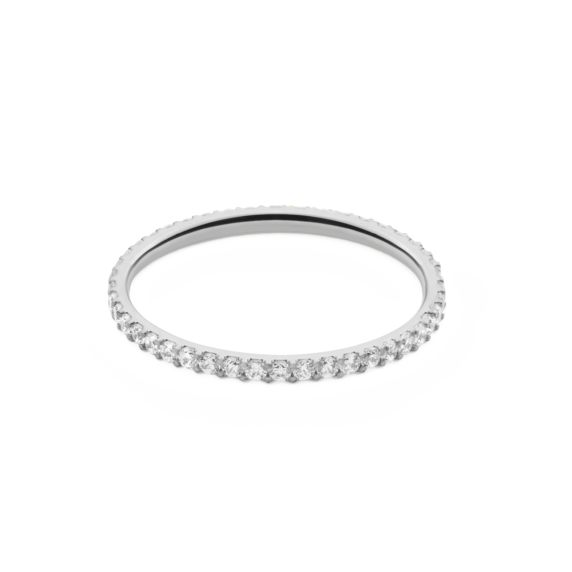 Mirelle Eternity Ring Silver 1.4 mm