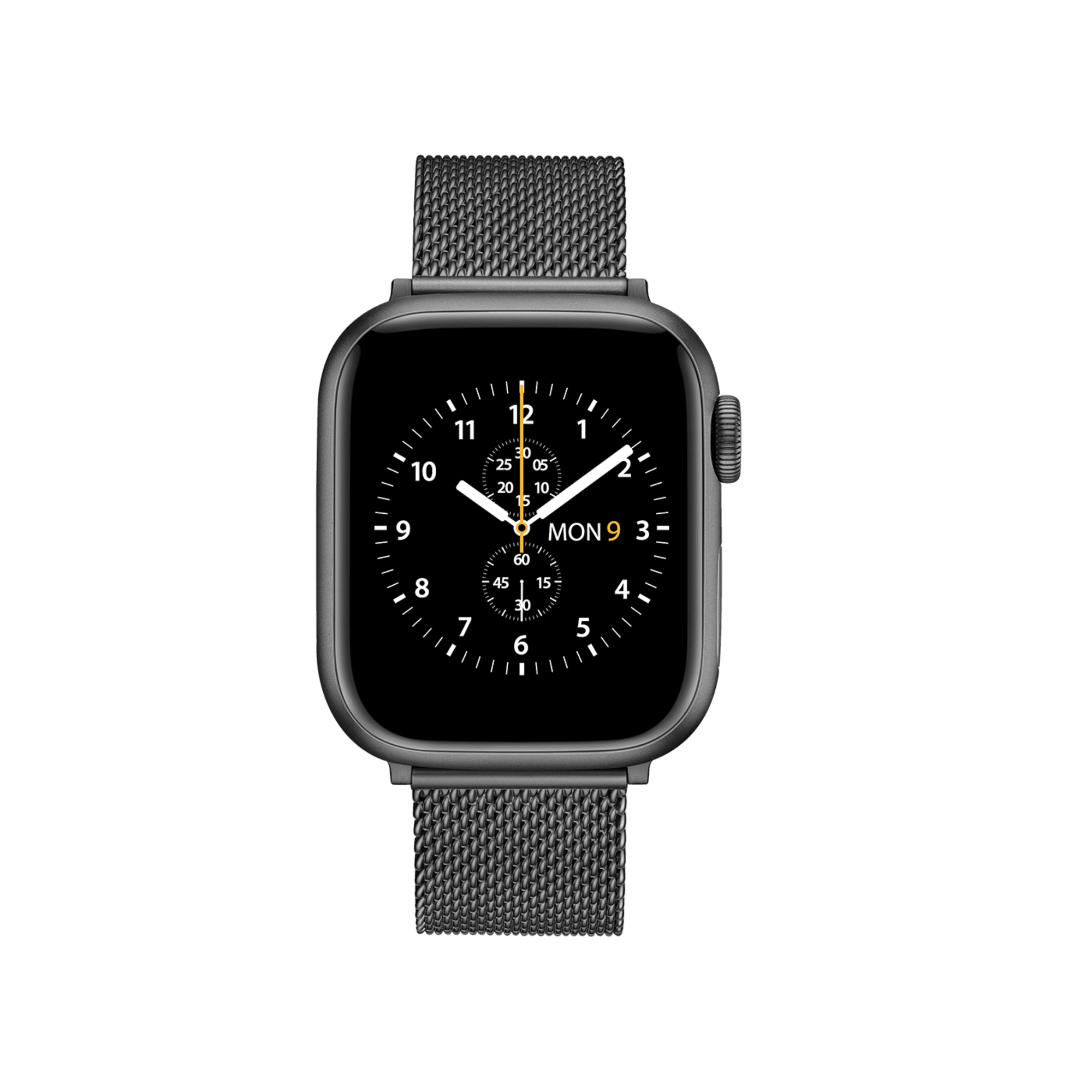 Smartwatch Strap Sandblasted Mesh Black