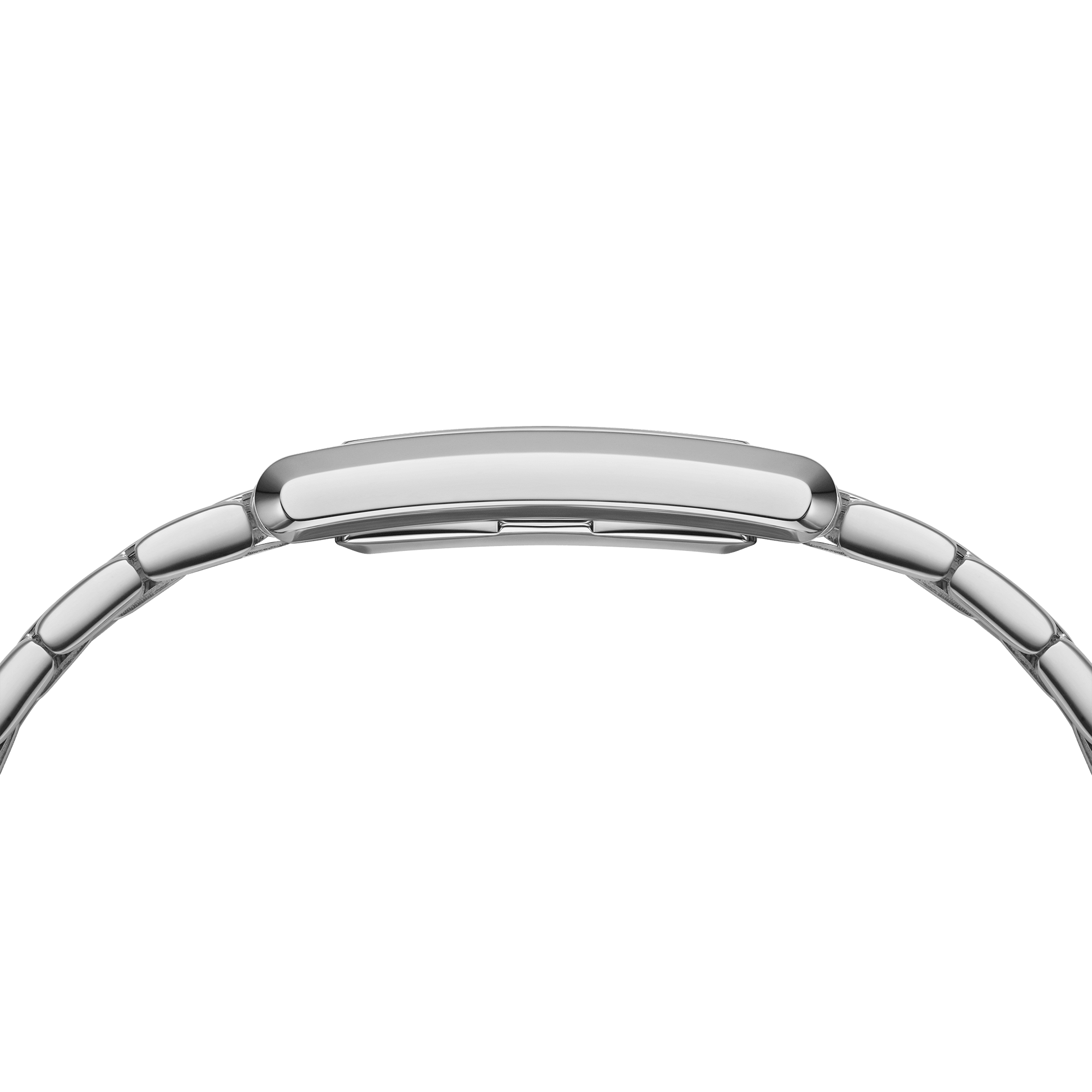 Quadro Roman Numerals 5-Link Silver