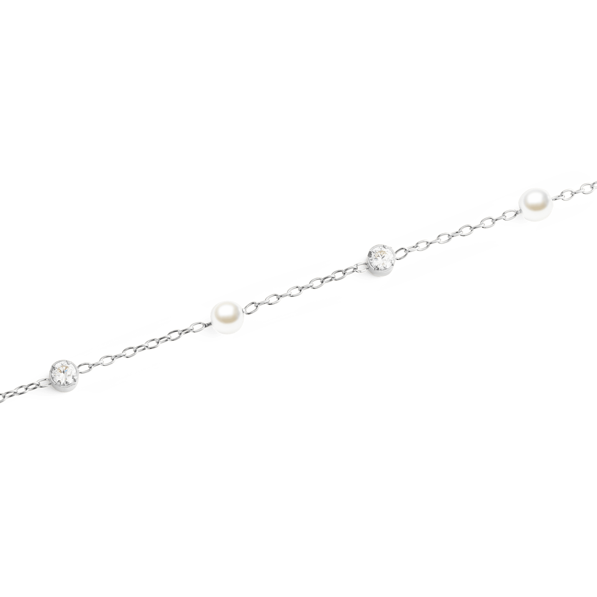 Pearl Bracelet Silver
