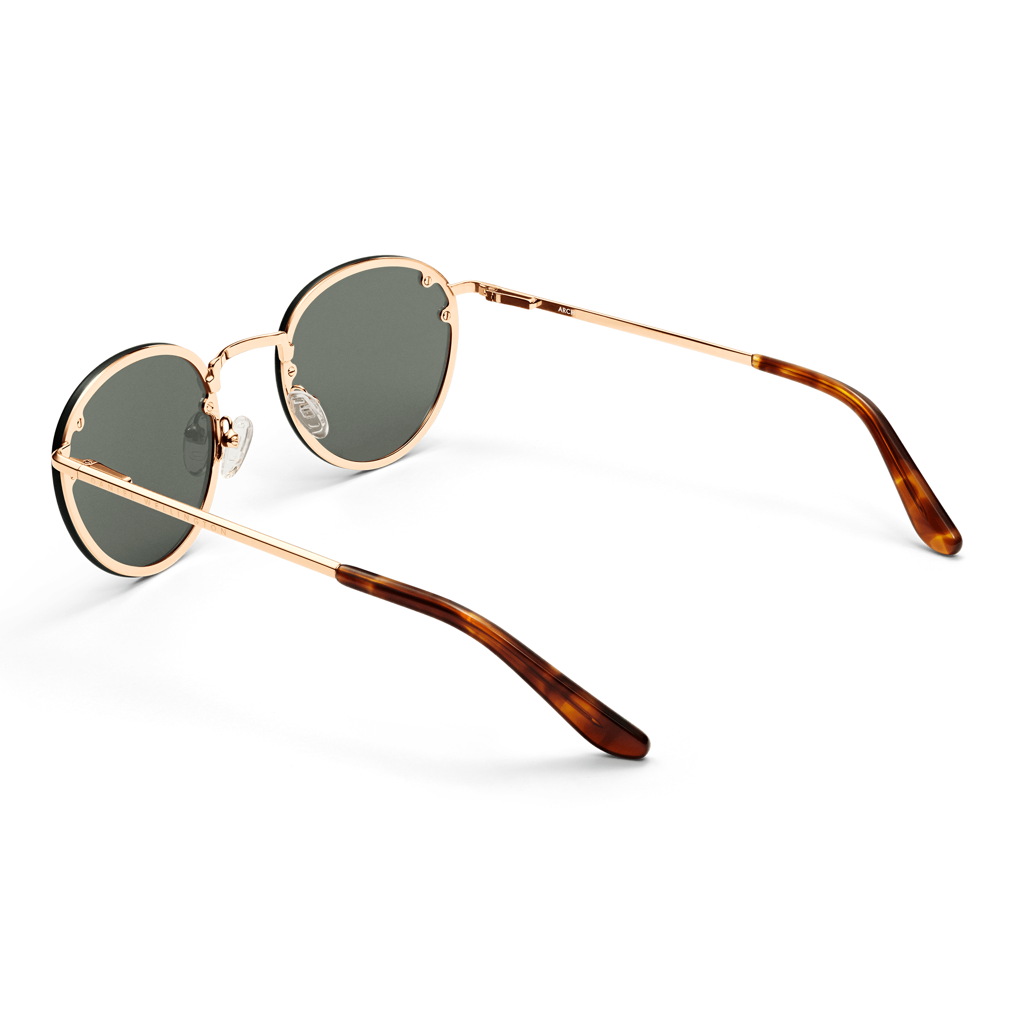 Arch Steel Green Rose Gold