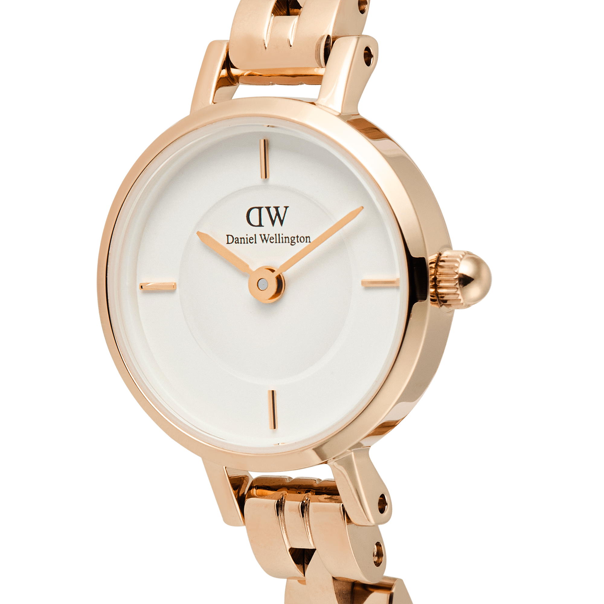 Petite Mini Arch 3-link White Rose Gold