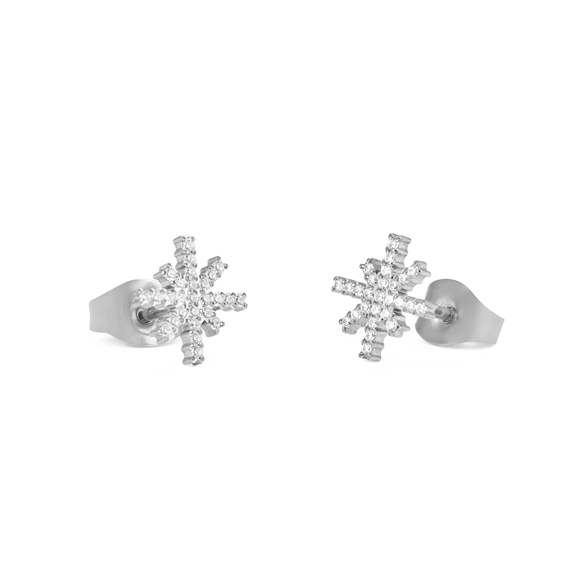 Mirelle Star Earrings Silver