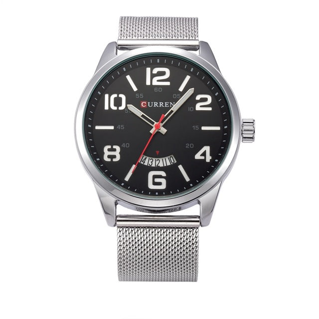 Curren Large Numbers Fashion Watch (Dial 4.4cm) - CUR122