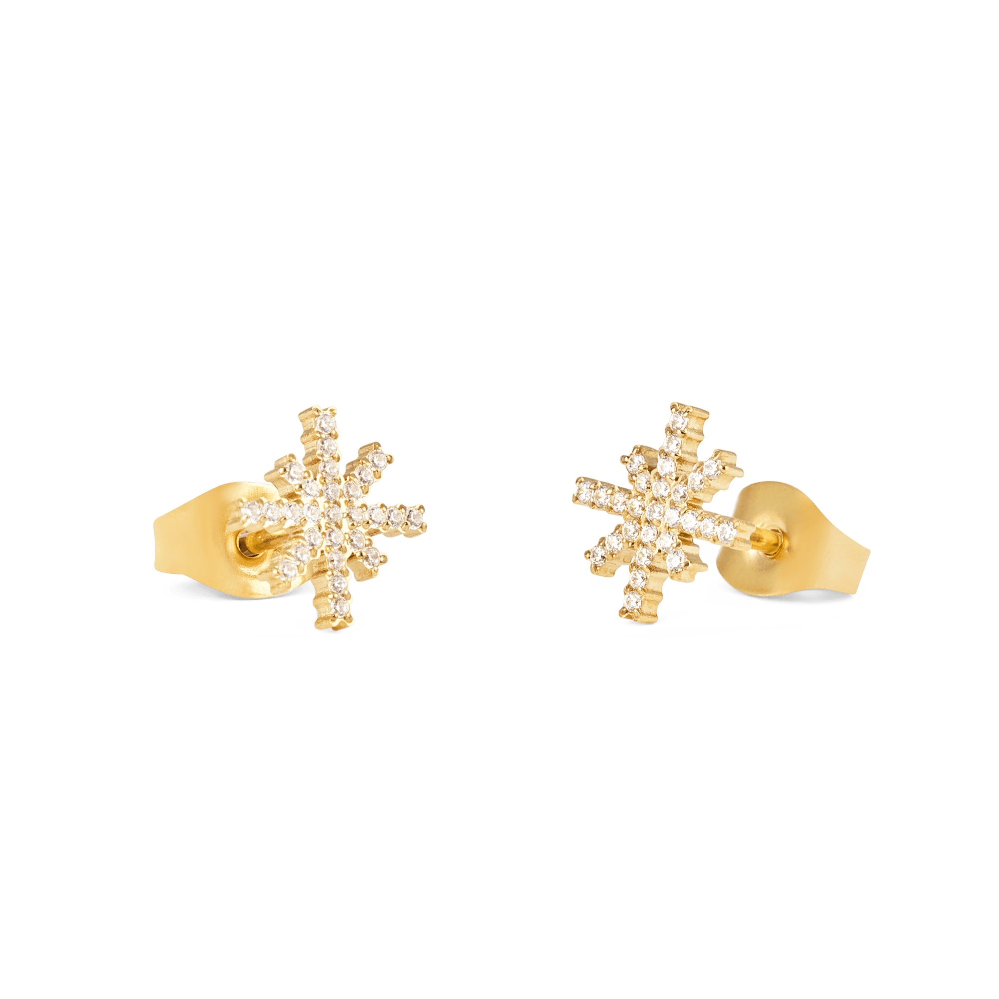 Mirelle Star Earrings Gold