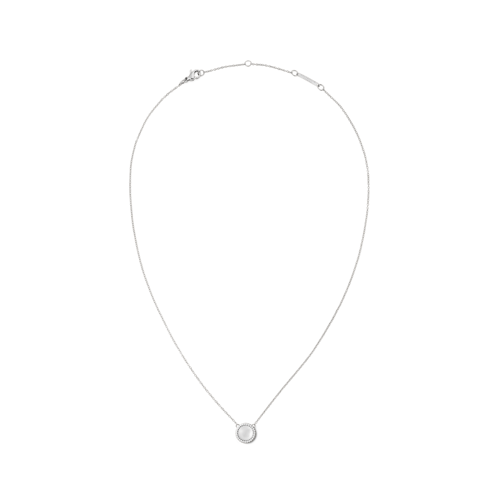 Audrey Necklace Mother of Pearl Silver