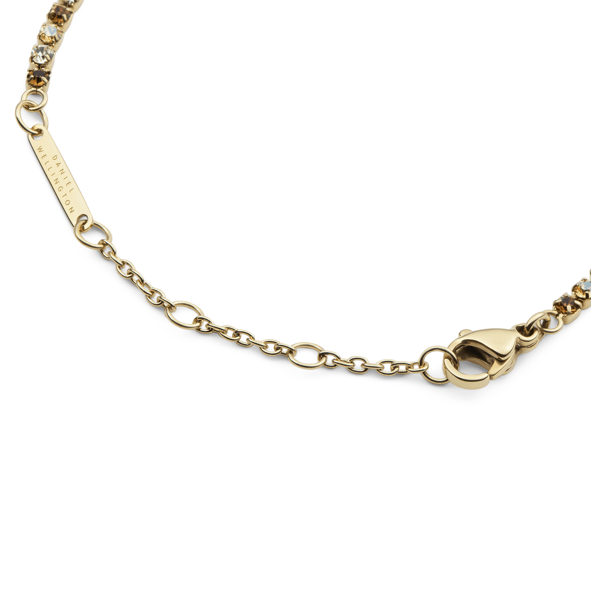 Classic Tennis Bracelet Honey Combo Gold