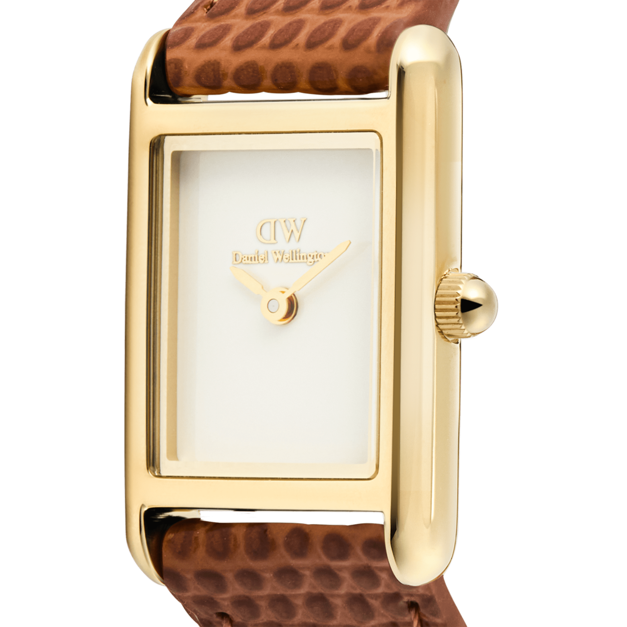 Bound Mini Light Brown Lizard Gold
