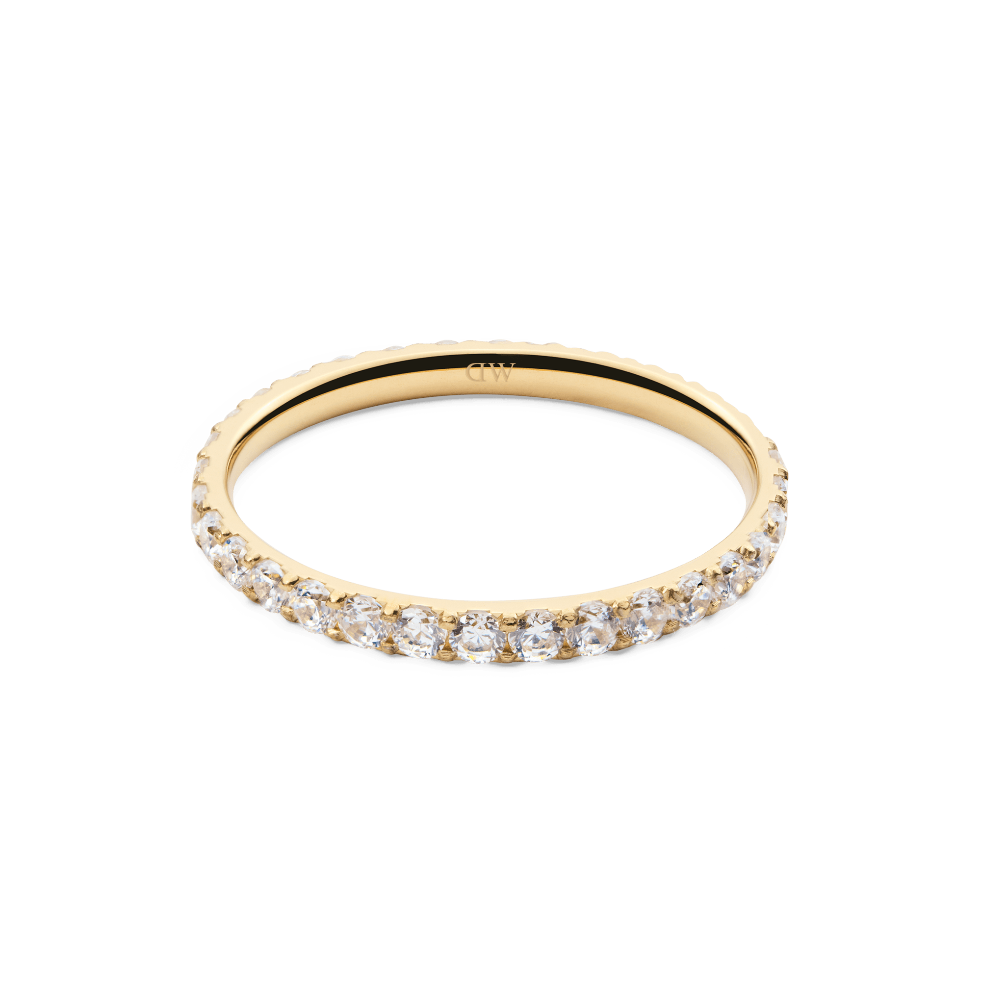 Mirelle Eternity Ring Gold 2mm