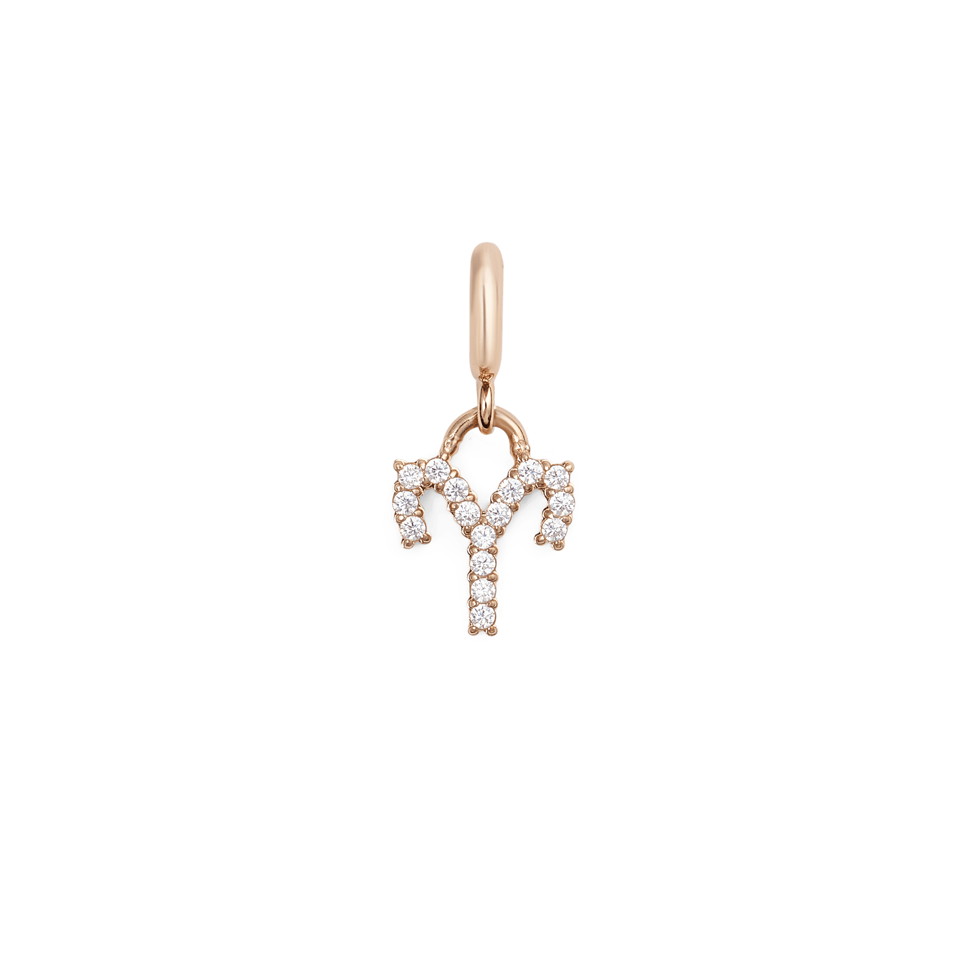 Zodiac Watch Charm Rose Gold